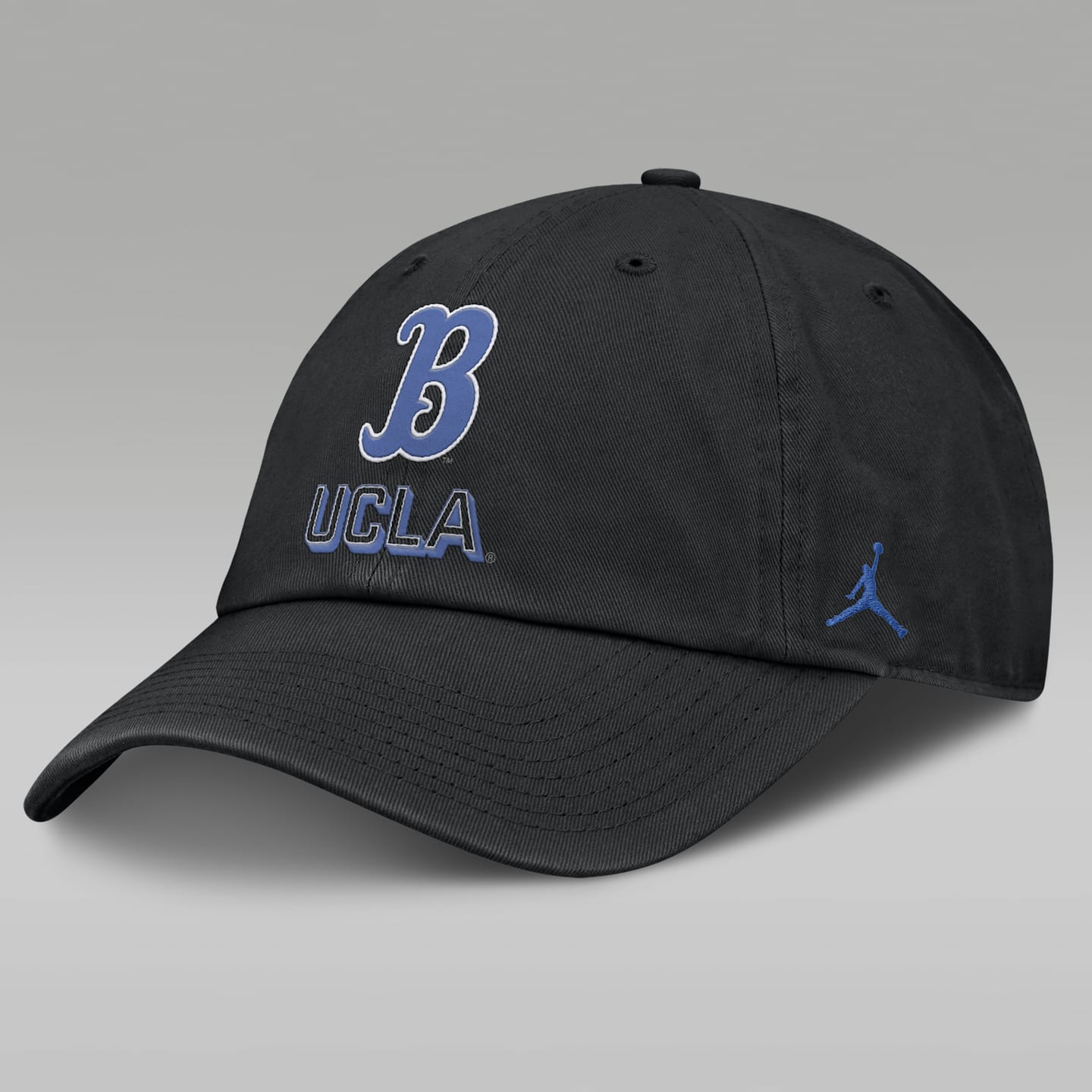 Мужская регулируемая кепка Jordan Brand Ucla On-Field Club Gameday, цвет: Чёрный — фото 1