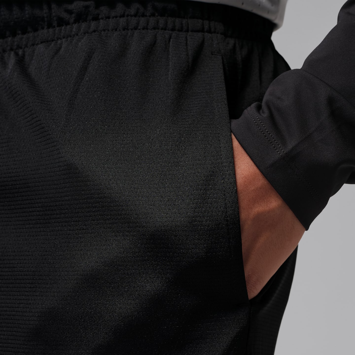Мужские шорты Jordan Sport Dri-FIT, цвет: Чёрный / Красный — фото 4