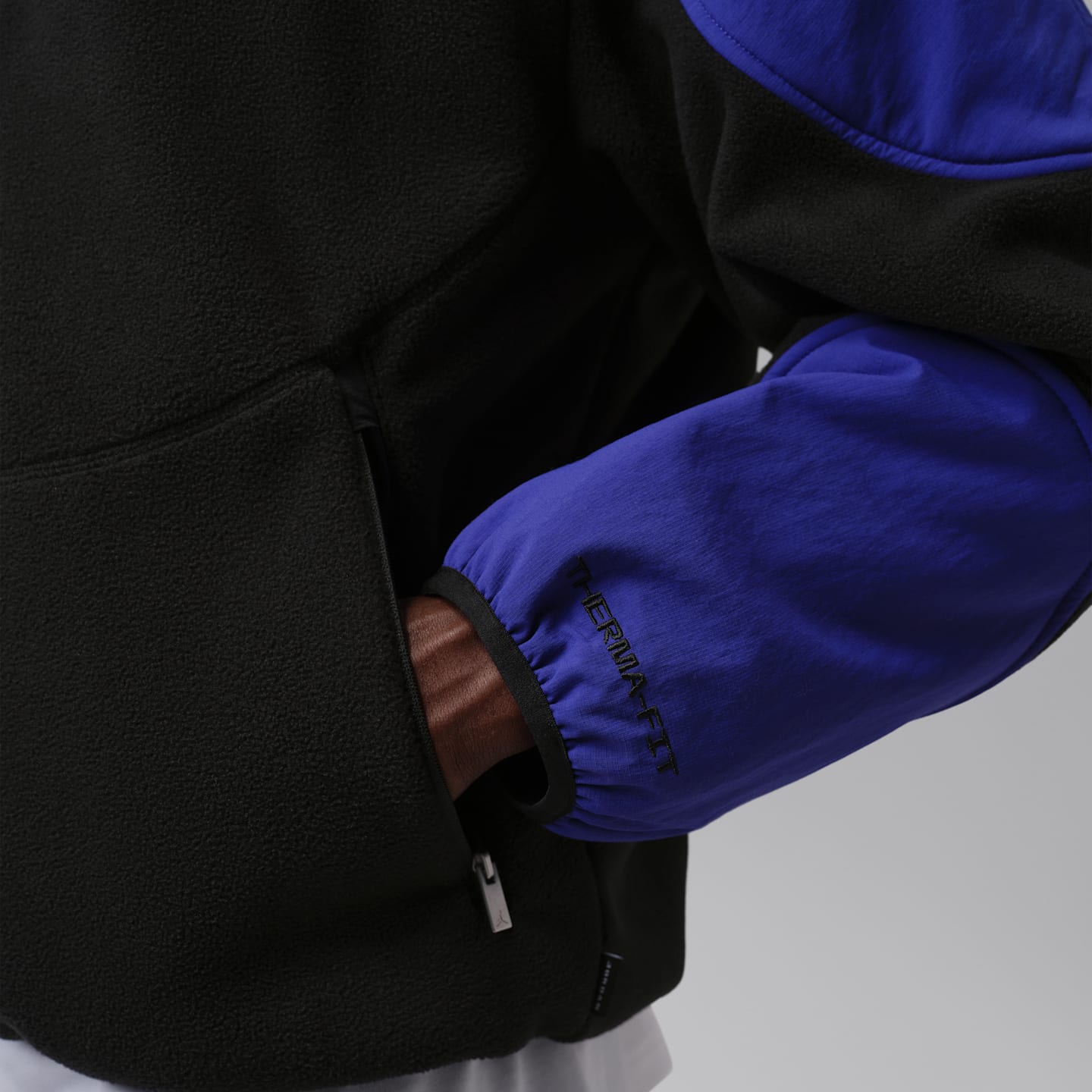 Мужское худи Jordan Flight Mountainside Therma-FIT Full-Zip, цвет: Чёрный — фото 5