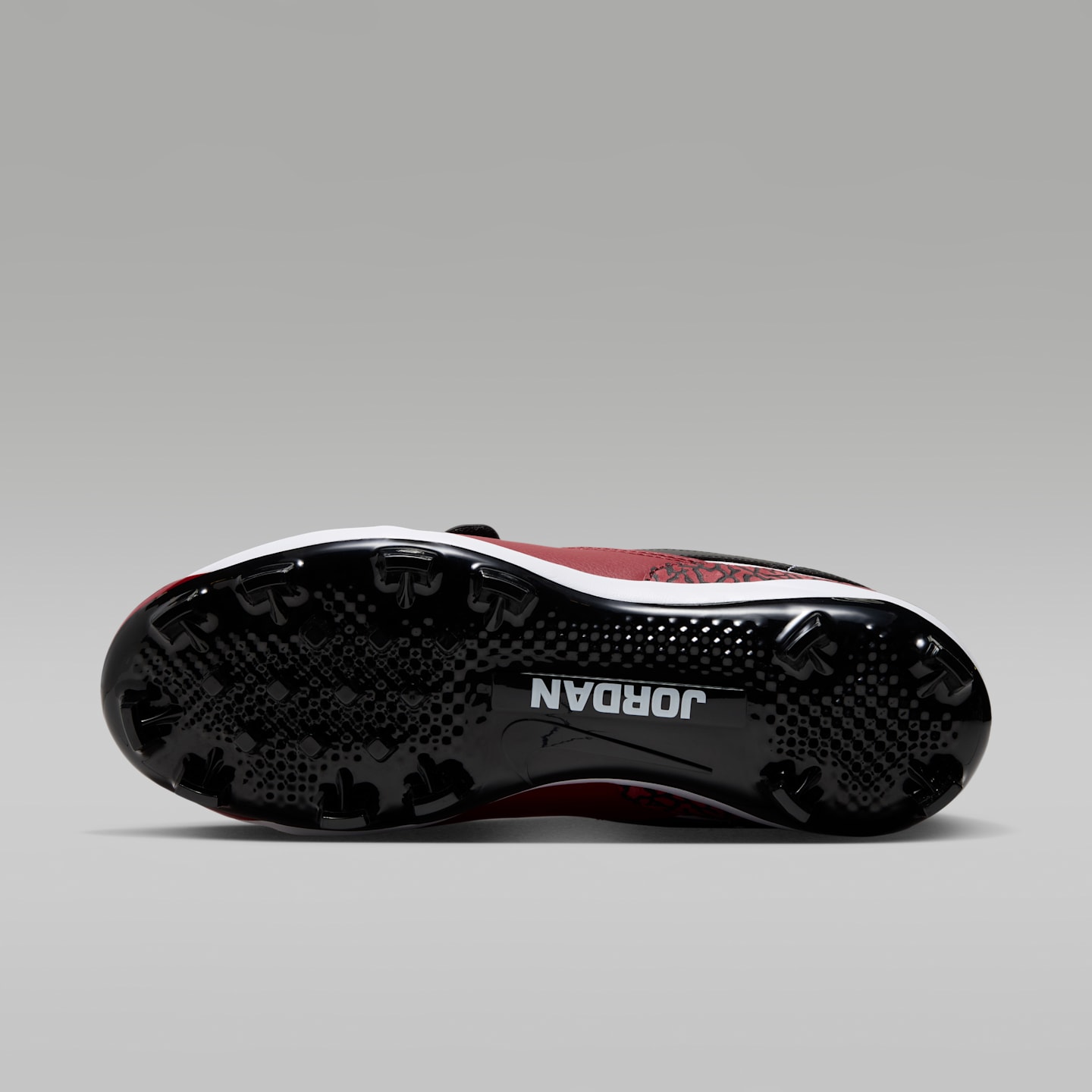 Мужские бутсы Jordan Legacy 312 Low MCS Baseball, цвет: Белый / Красный — фото 2