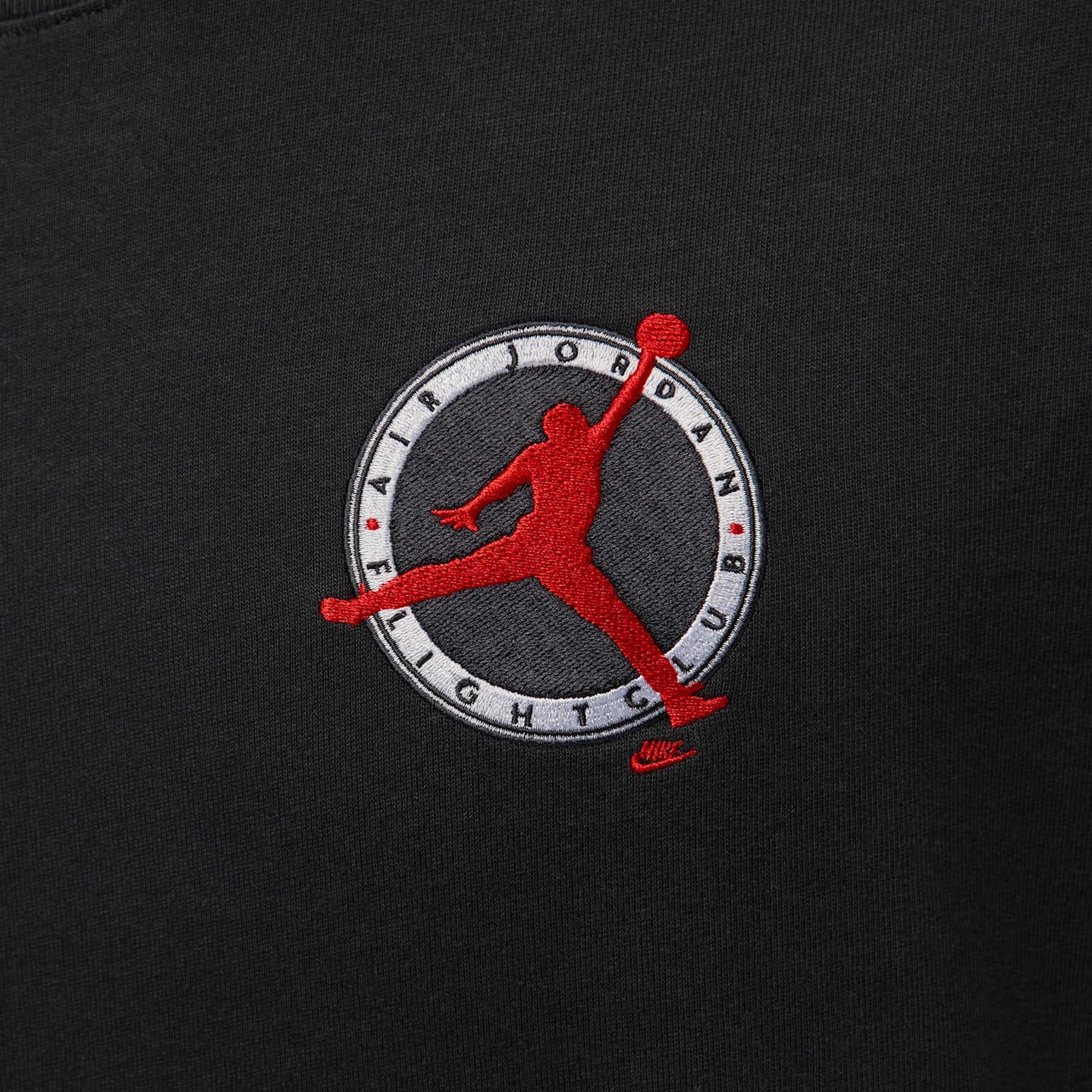 Мужская футболка Jordan Flight Club, цвет: Чёрный — фото 4