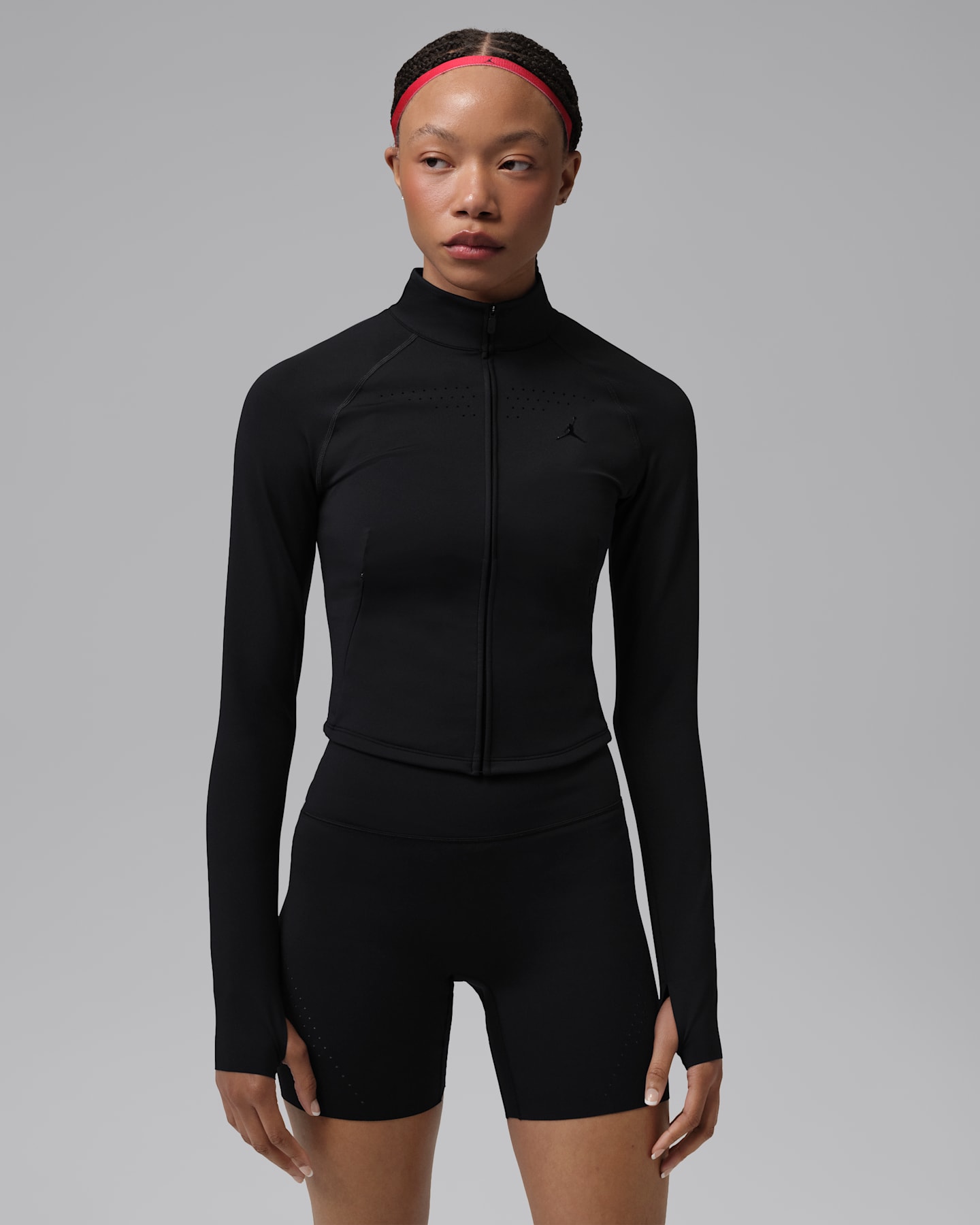 Женская куртка Jordan Sport Flightweight Dri-FIT, цвет: Чёрный — фото 9