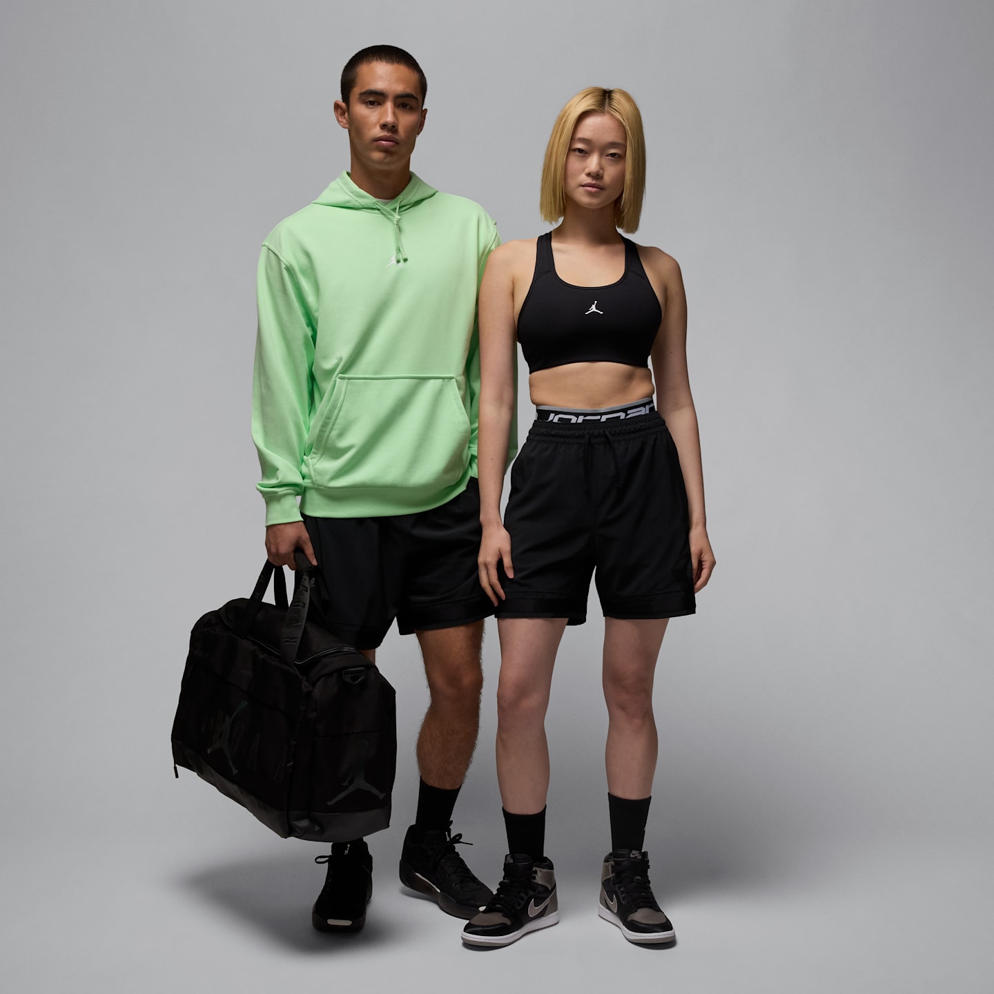 Мужские тканые шорты Jordan Sport Dri-FIT Diamond, цвет: Чёрный — фото 7