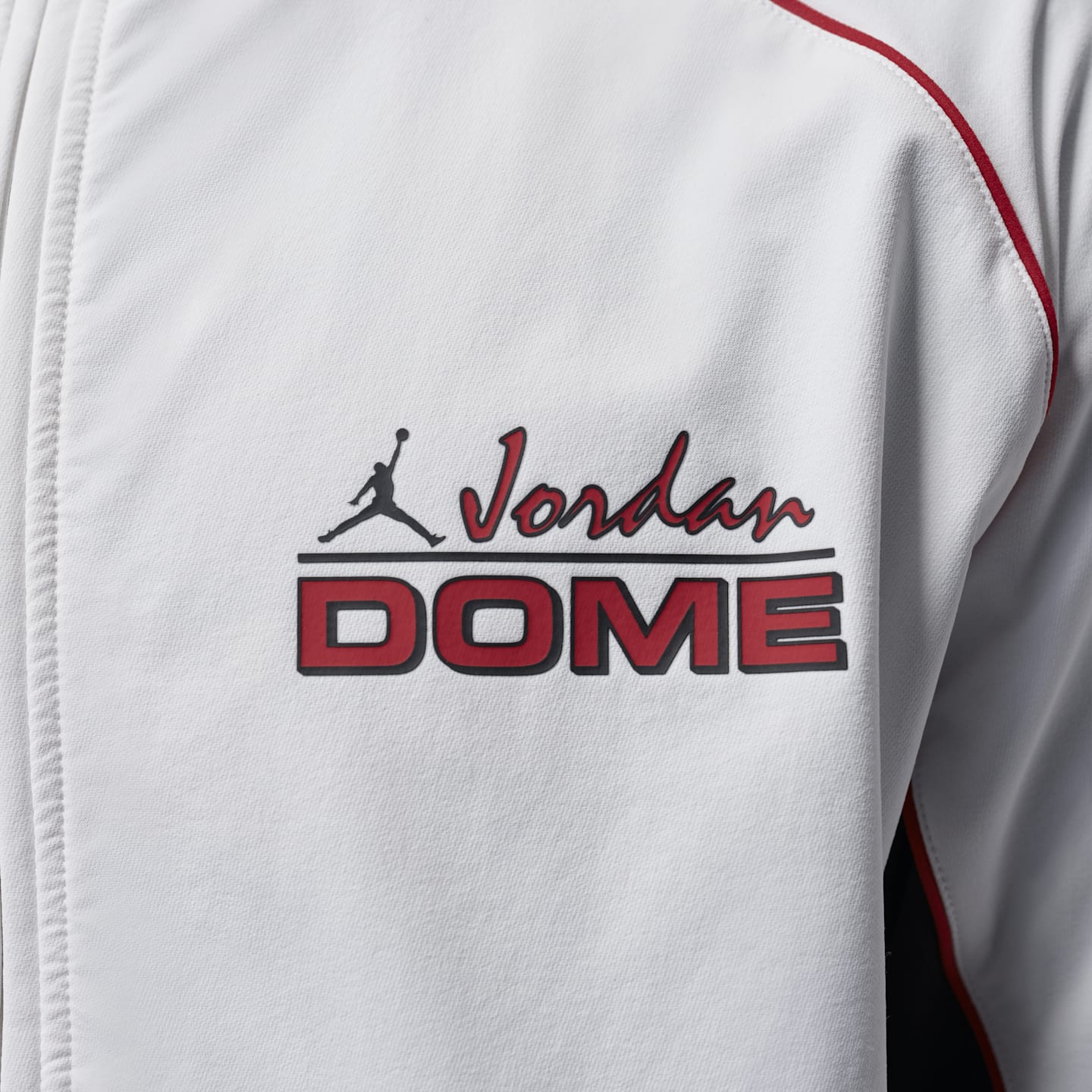 Мужской пиджак Jordan Sport Dome Jam Suit, цвет: Снежный белый / Чёрный — фото 4
