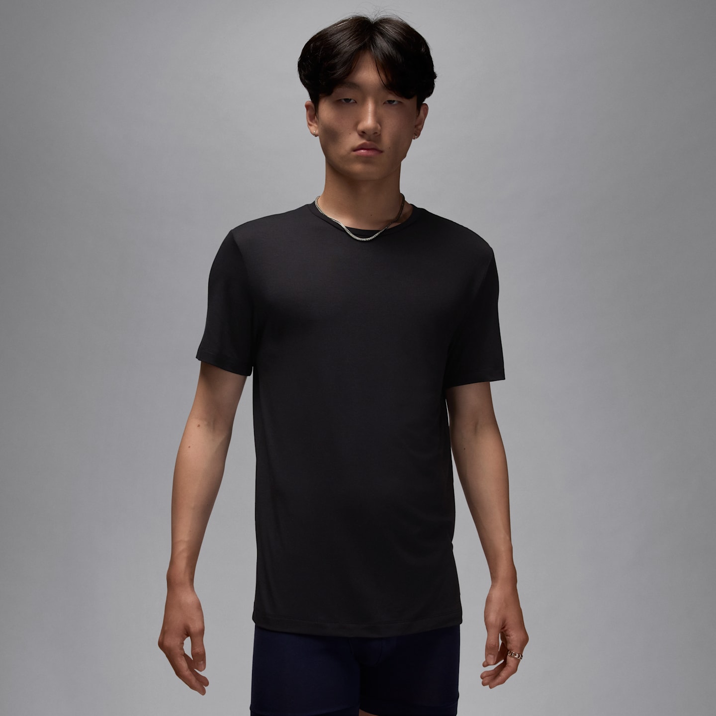 Мужские топы Jordan Modal Undershirt (2-Pack), цвет: Чёрный — фото 1