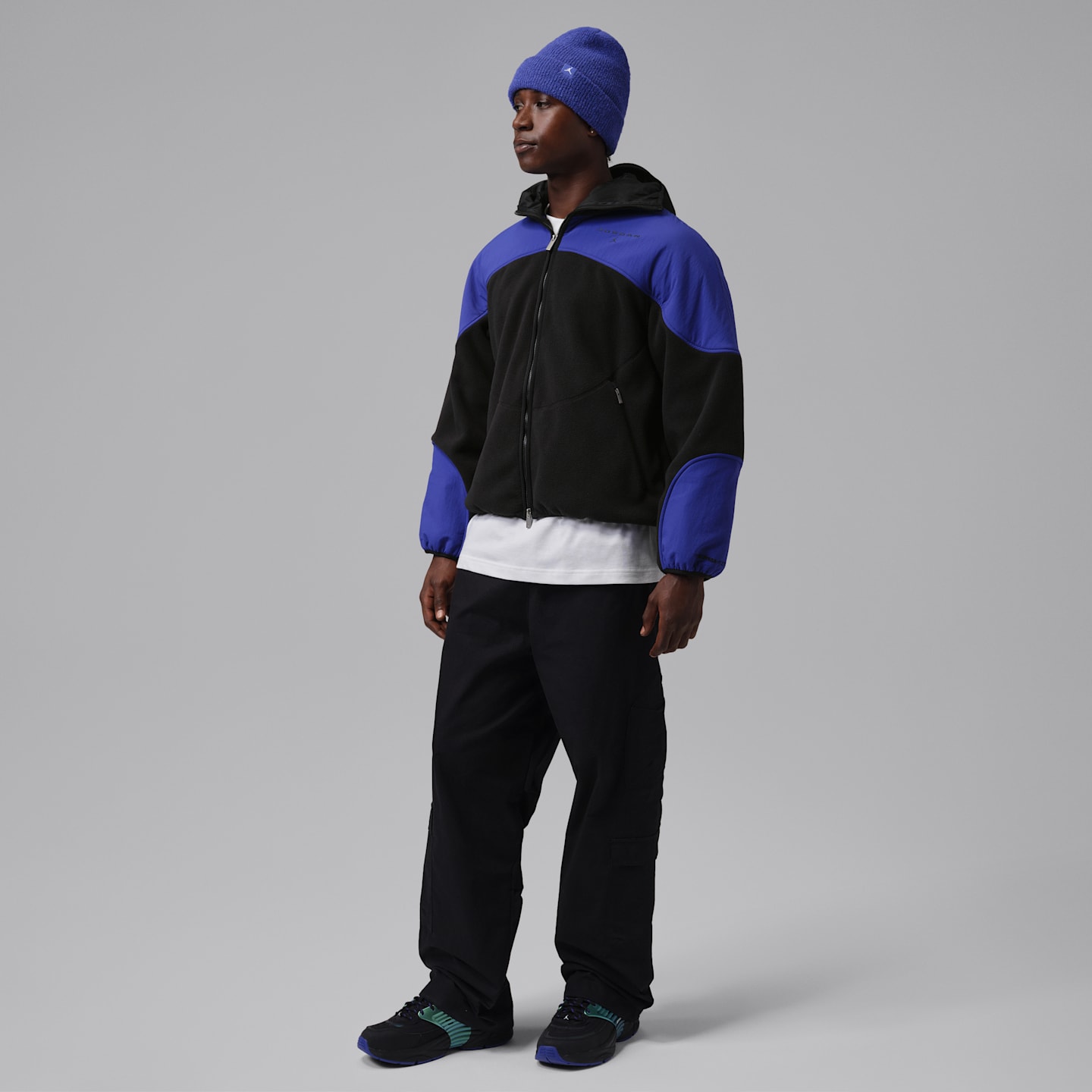 Мужское худи Jordan Flight Mountainside Therma-FIT Full-Zip, цвет: Чёрный — фото 8