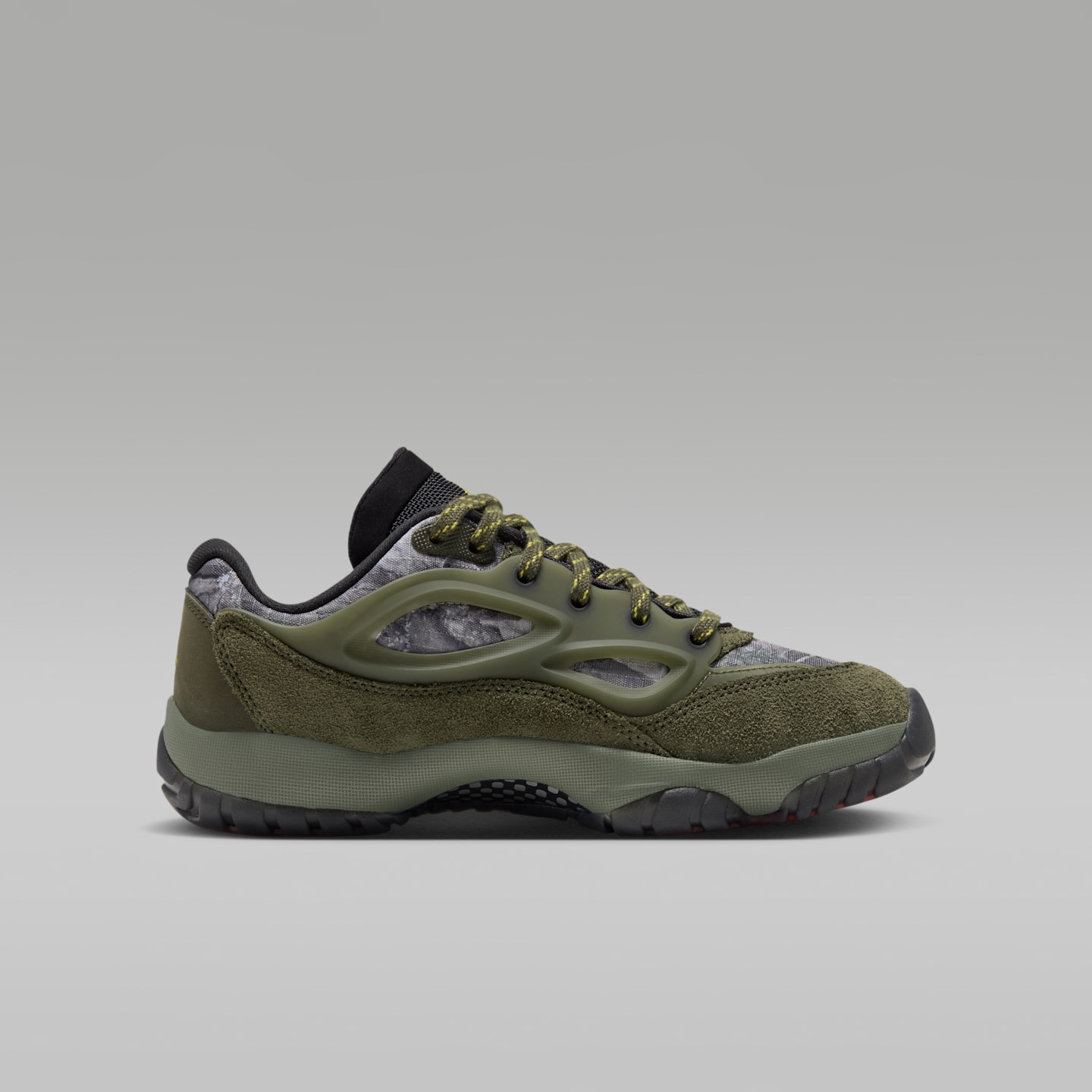 Детские кроссовки Jordan Dmsn 95 Realtree, цвет: Хаки / Средний оливковый — фото 3