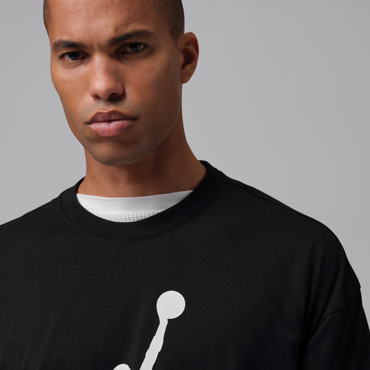 Мужская футболка Jordan Sport Space Jam Monstars Crew-Neck, цвет: Чёрный — фото 3