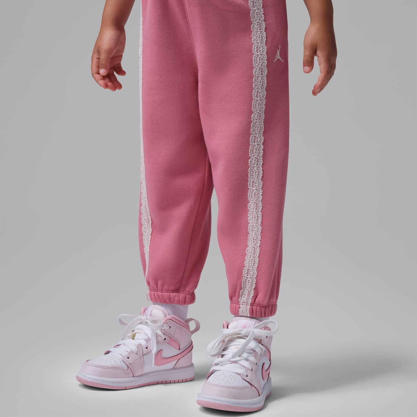 Детский комплект Jordan She's An All Star с худи, 2 предмета, цвет: Пустынный ягодный — фото 8