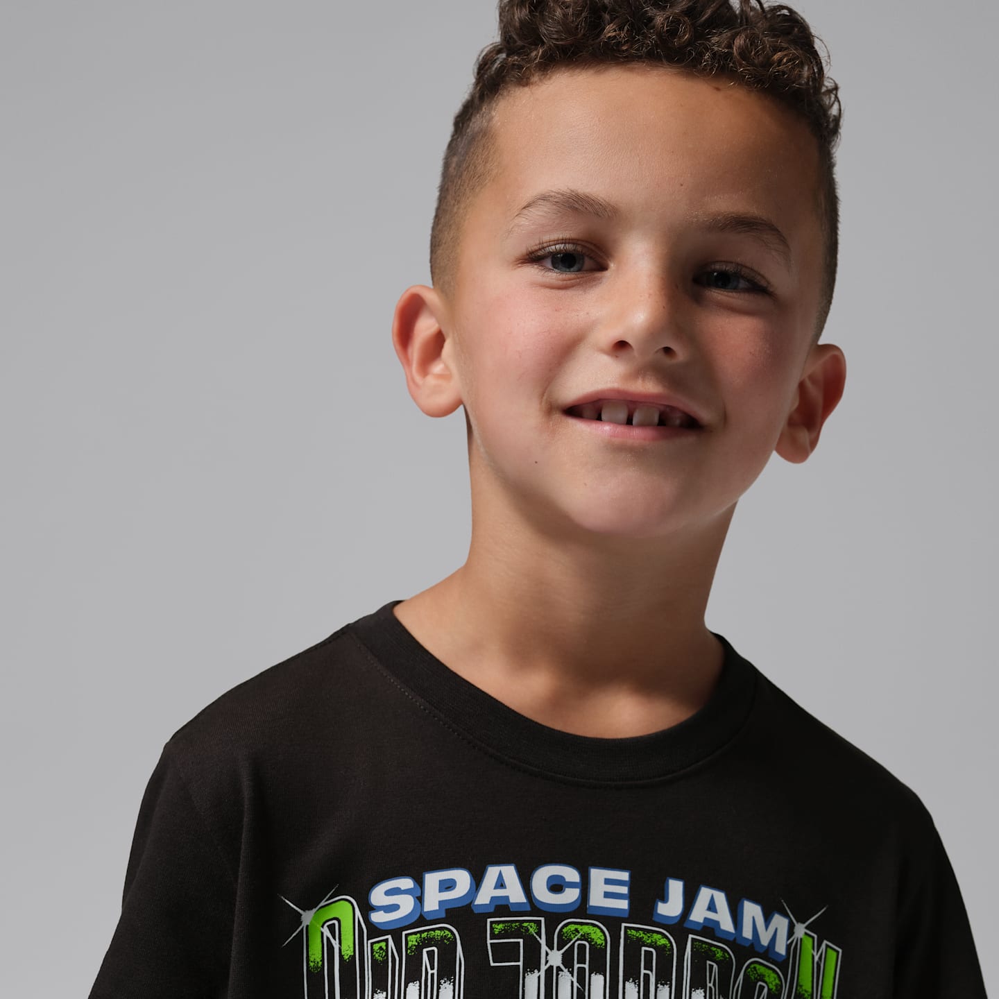 Детская футболка Jordan Space Jam 30 Bugs Slam, цвет: Чёрный — фото 3