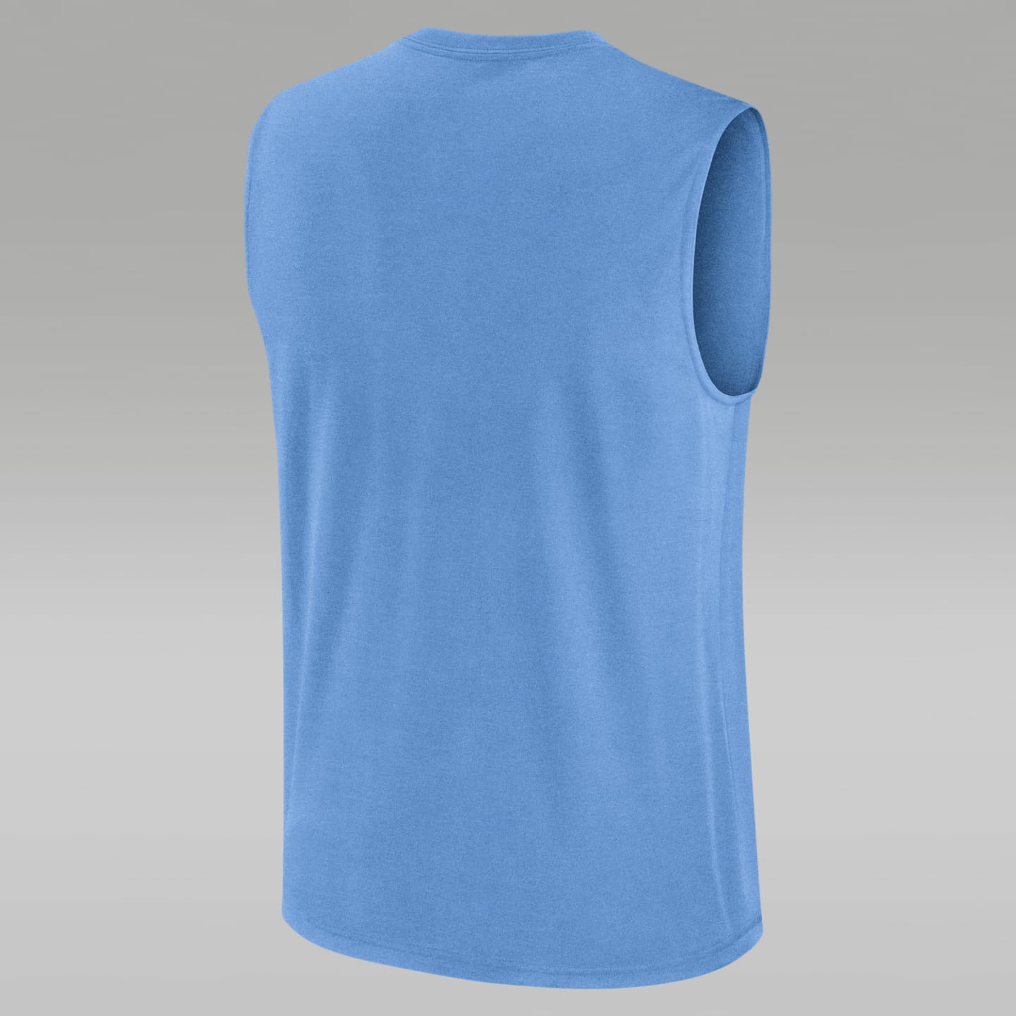Мужская футболка Jordan North Carolina Courtside Dri-FIT College Sleeveless, цвет: Светлый синий — фото 2