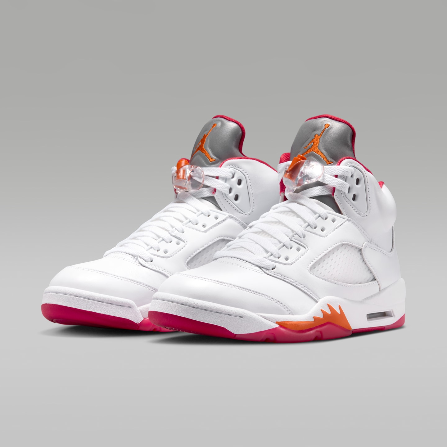 Женские кроссовки Air Jordan 5 Retro "Sunset" Shoes, цвет: Белый / Красный — фото 5