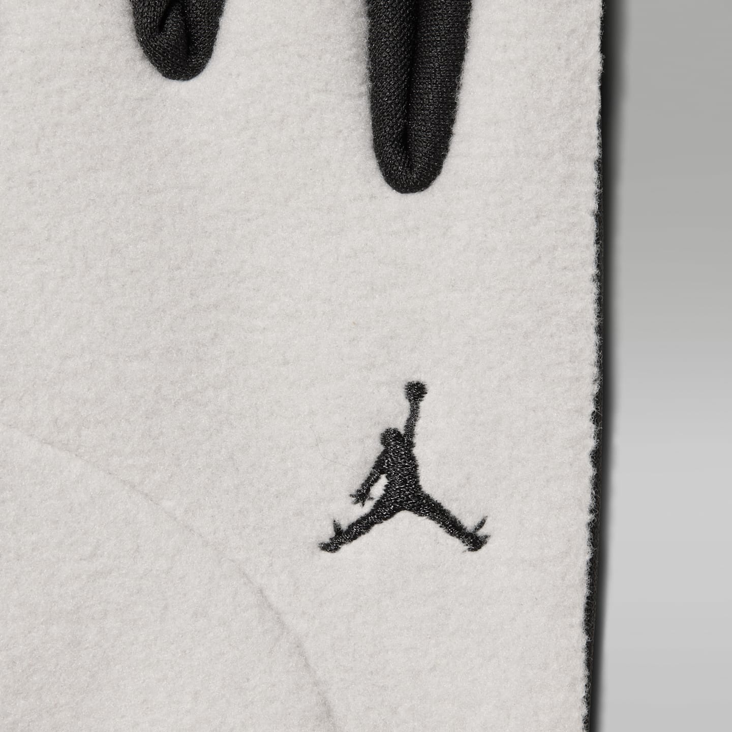 Мужские перчатки Jordan Fleece (1 Pair), цвет: Светлый железный / Чёрный — фото 3
