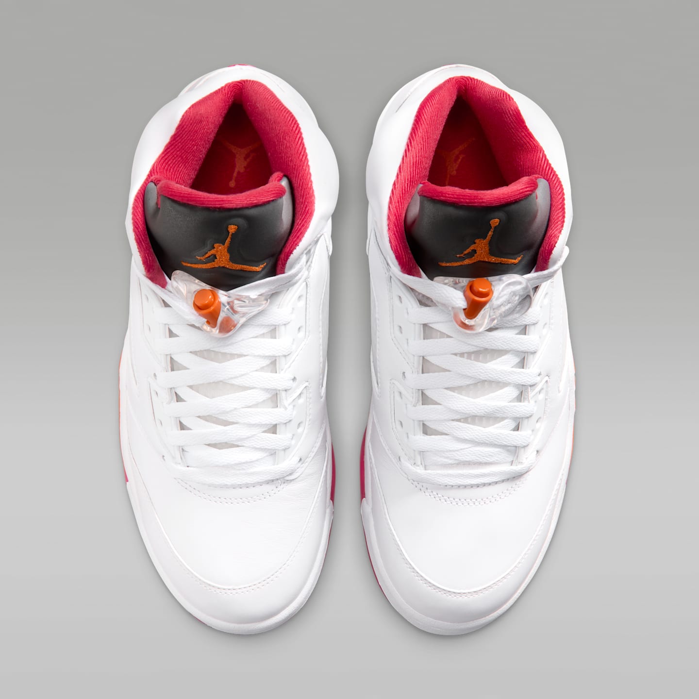 Женские кроссовки Air Jordan 5 Retro "Sunset" Shoes, цвет: Белый / Красный — фото 4