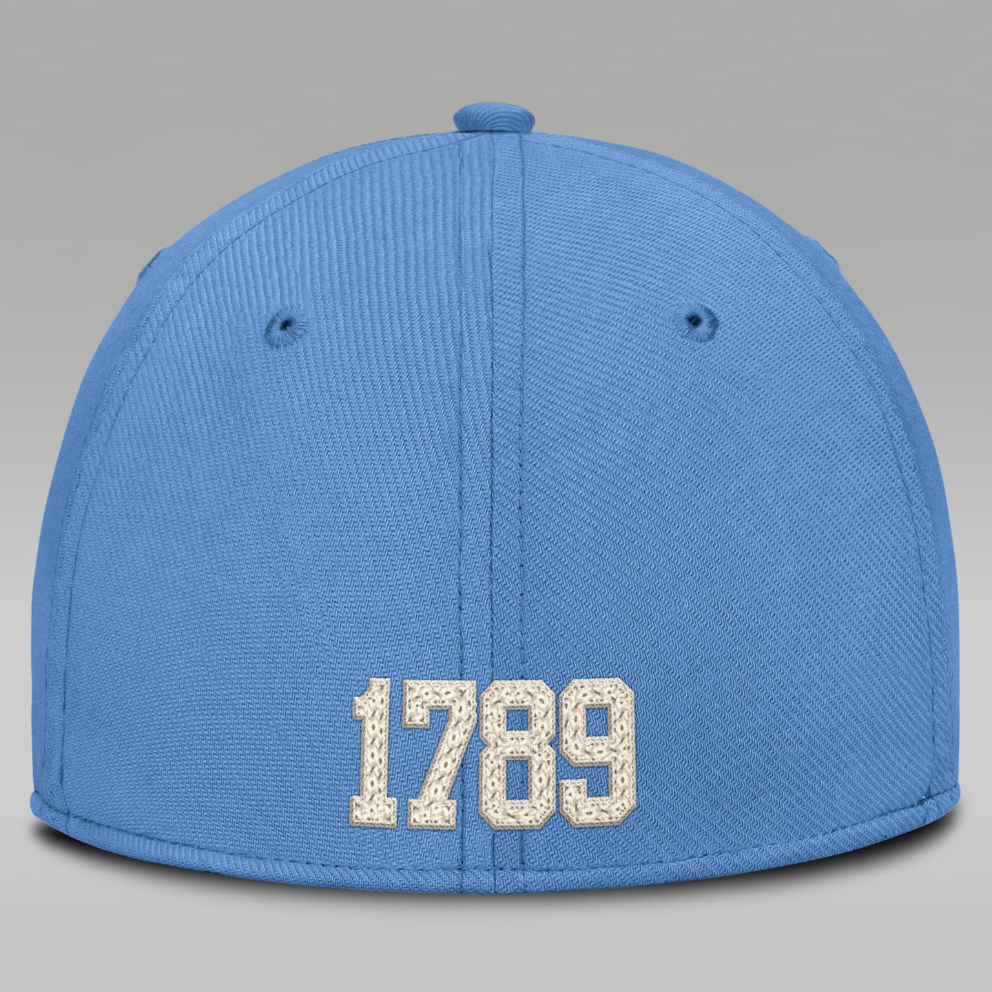 Мужская бейсболка Jordan Brand North Carolina Classic Swooshflex Dri-FIT, цвет: Светлый синий — фото 2