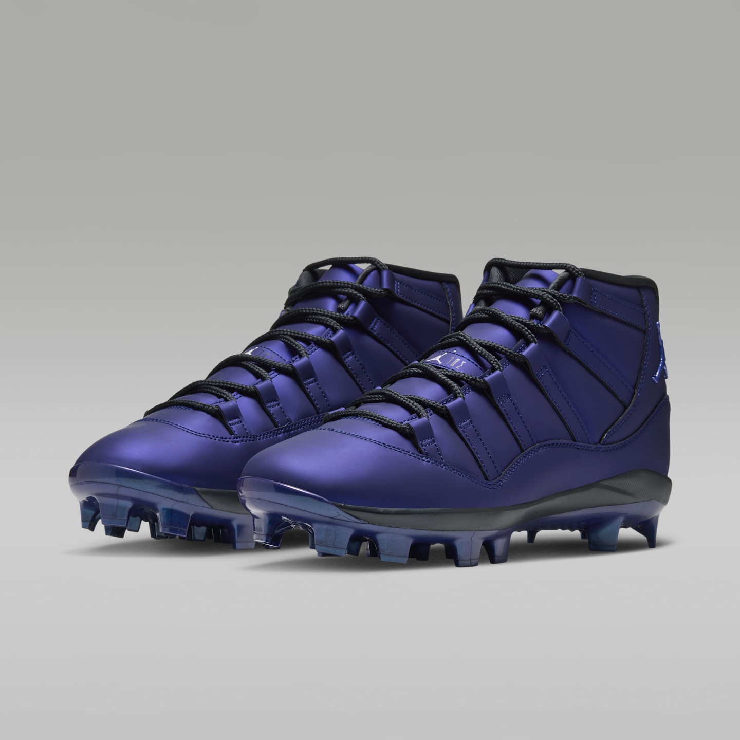 Мужские бутсы Jordan 11 Retro MCS "Space Jam" Baseball, цвет: Почти чёрный — фото 5