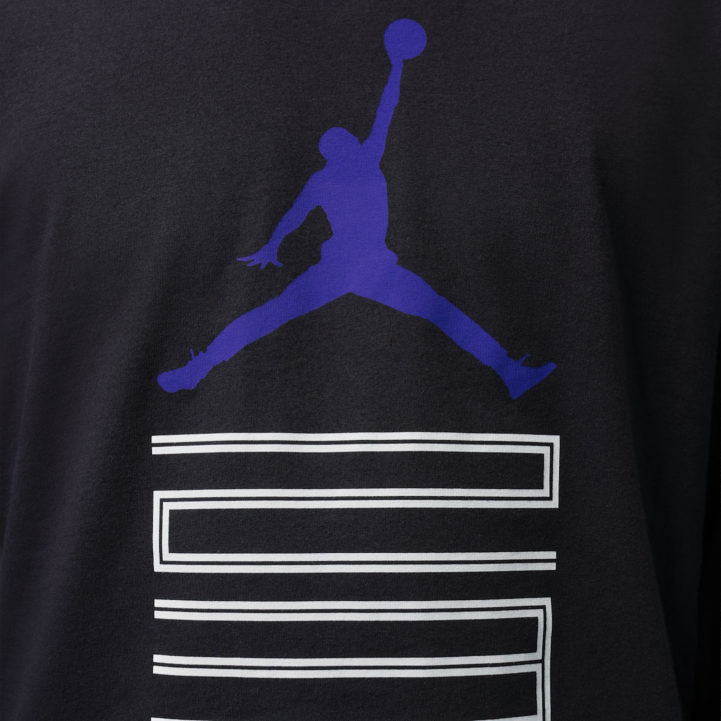 Мужская футболка Jordan Long-Sleeve T-Shirt, цвет: Чёрный — фото 4