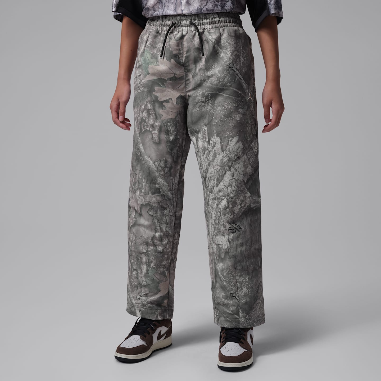Детские брюки Jordan Brooklyn Realtree Camo, цвет: Swan — фото 1