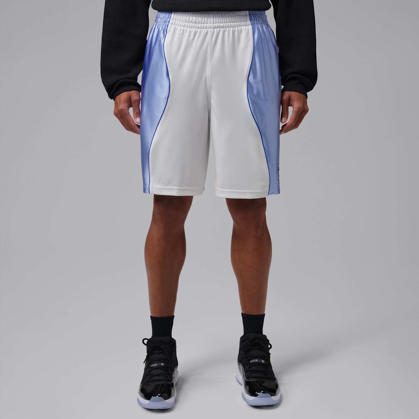 Мужские шорты Jordan Dri-FIT Sport Dome Jam Y2K, цвет: Снежный белый / Серебристый — фото 1