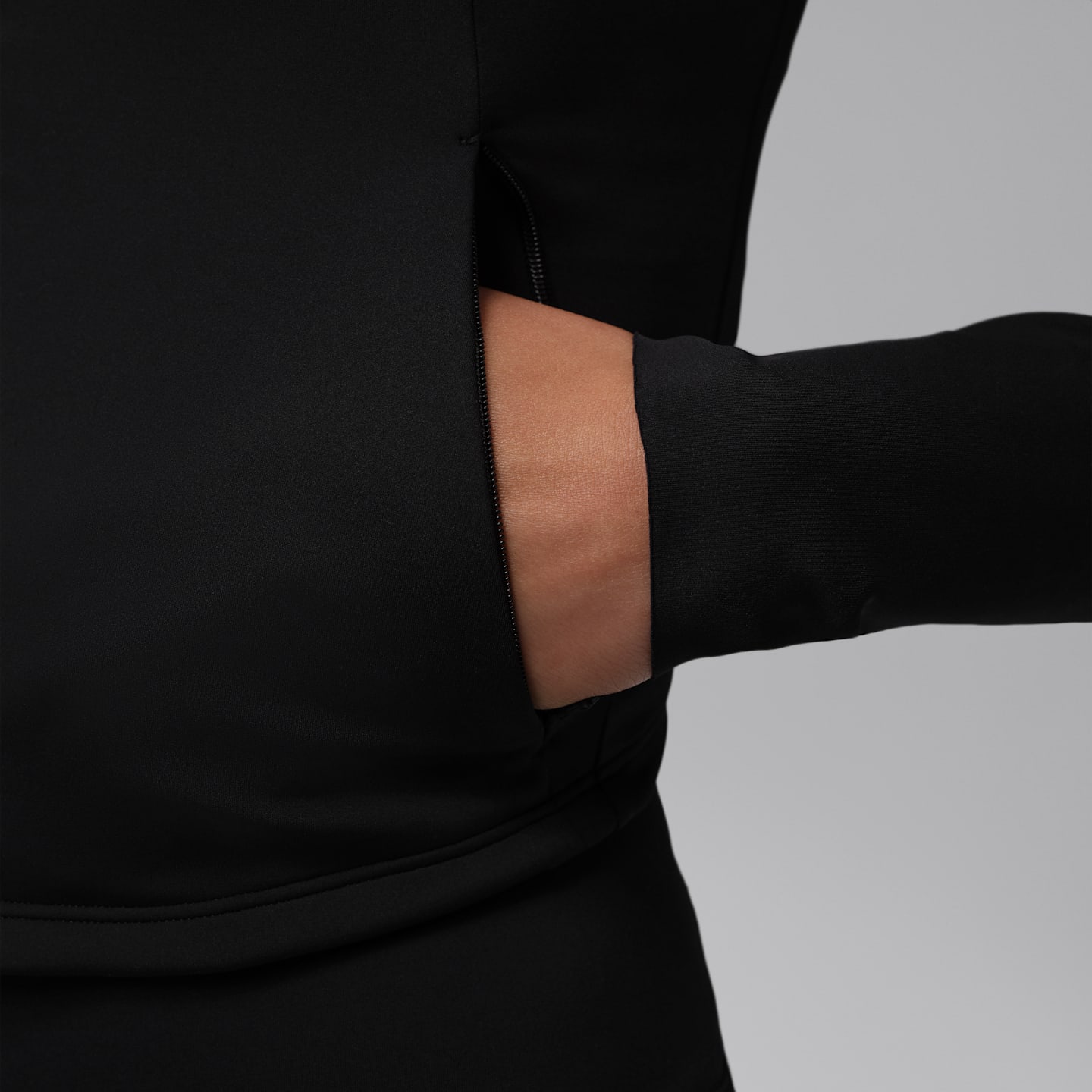 Женская куртка Jordan Sport Flightweight Dri-FIT, цвет: Чёрный — фото 5