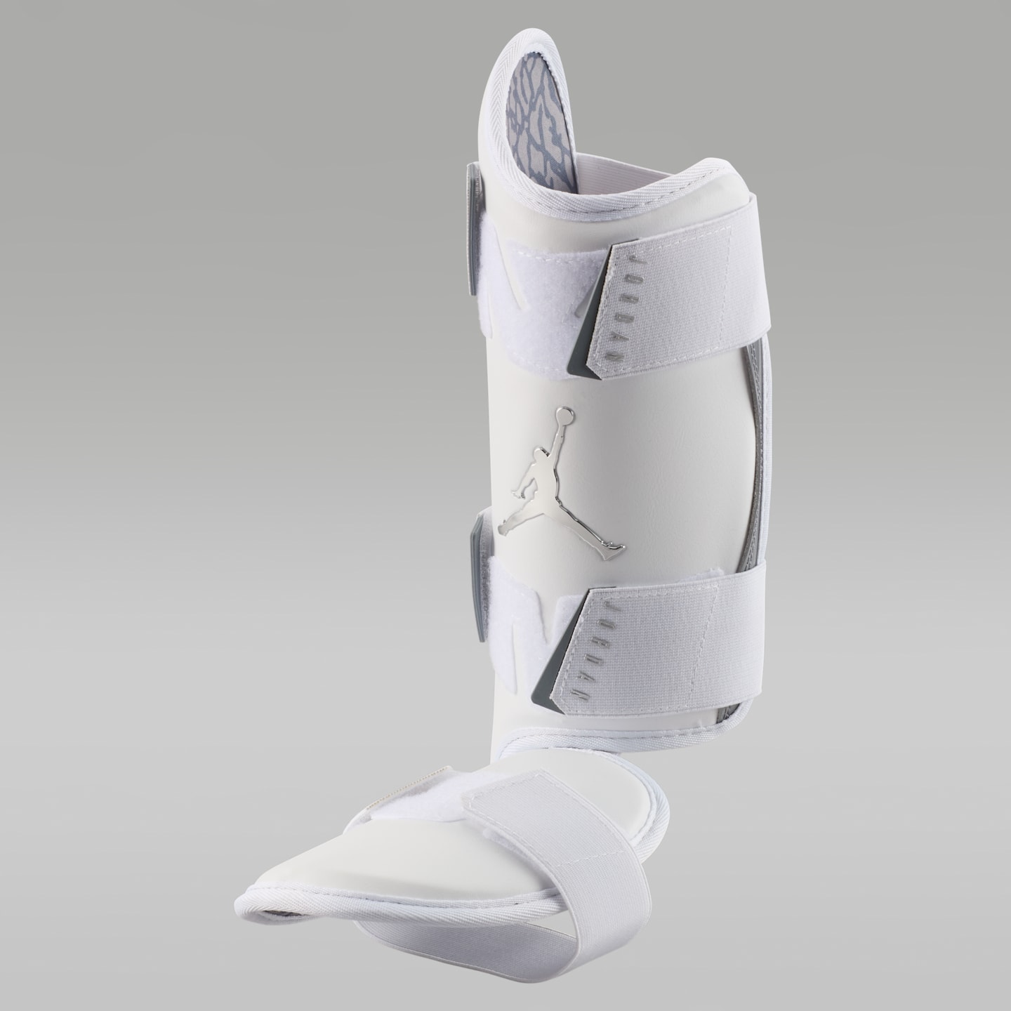 Защита ноги бейсбольного бьющего Jordan Fly, для правши, цвет: Белый