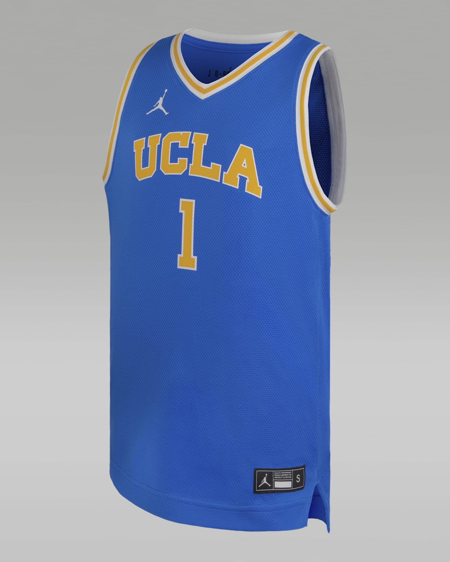 Детский топ Jordan Ucla Bruins Basketball Replica Jersey, цвет: Синий — фото 3