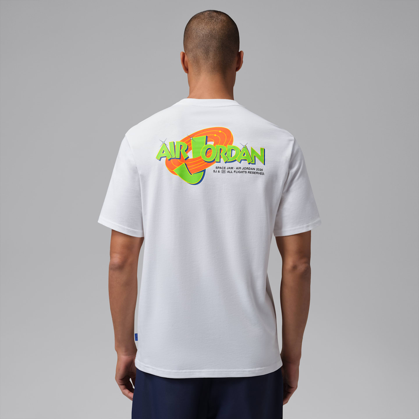 Мужская футболка Jordan Dri-FIT Space Jam Bugs Bunny Golf T-Shirt, цвет: Белый — фото 2