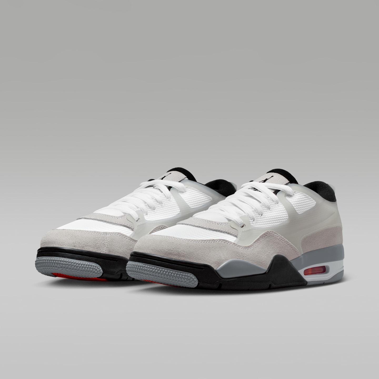 Мужские кроссовки Air Jordan 4 RM, цвет: Белый / Серый — фото 5