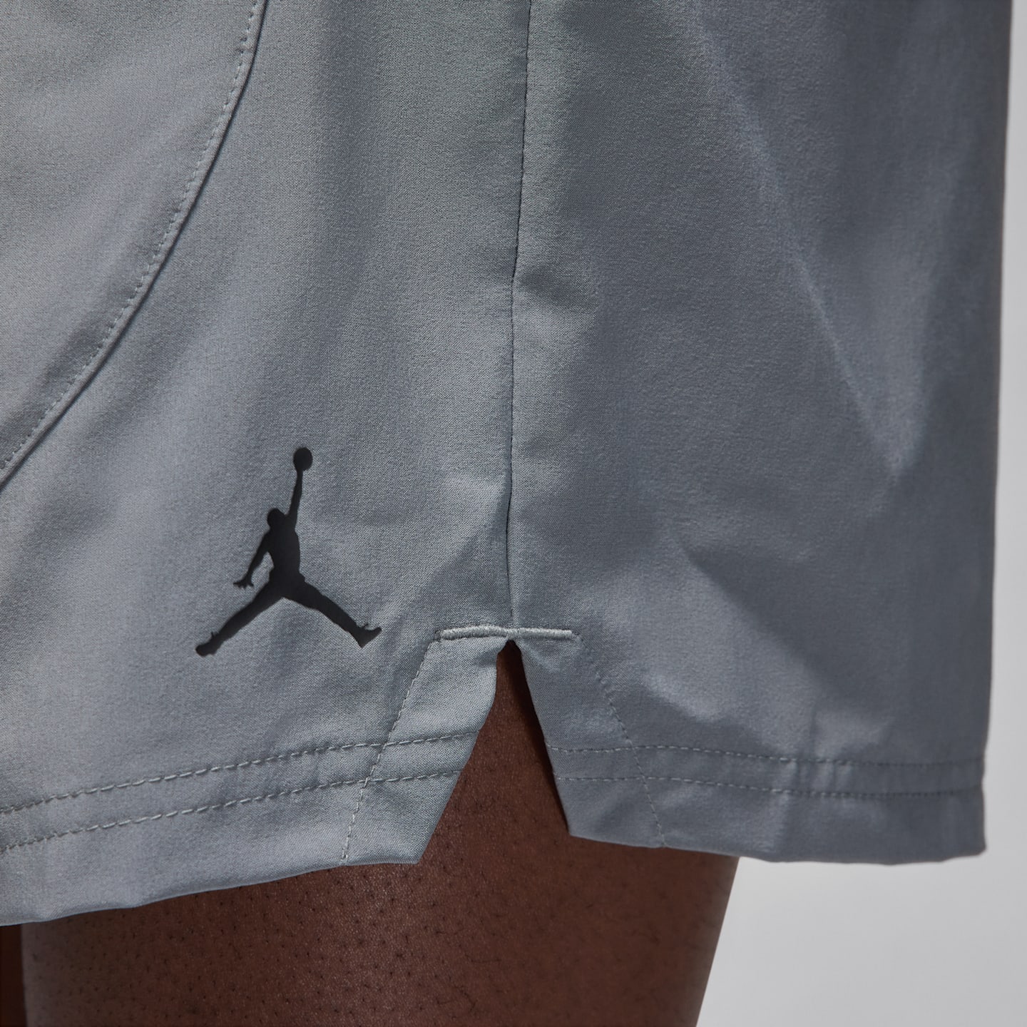Мужские шорты Jordan Dri-FIT Sport Woven, цвет: Дымчатый серый / Чёрный — фото 5