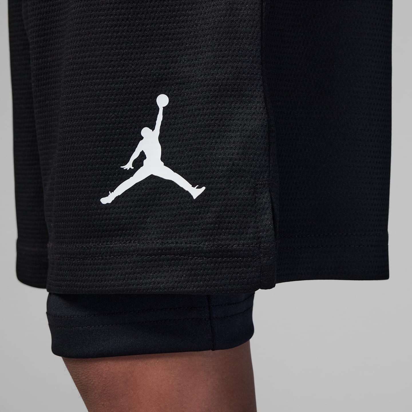 Детские тренировочные шорты Jordan Dri-FIT, цвет: Чёрный — фото 5