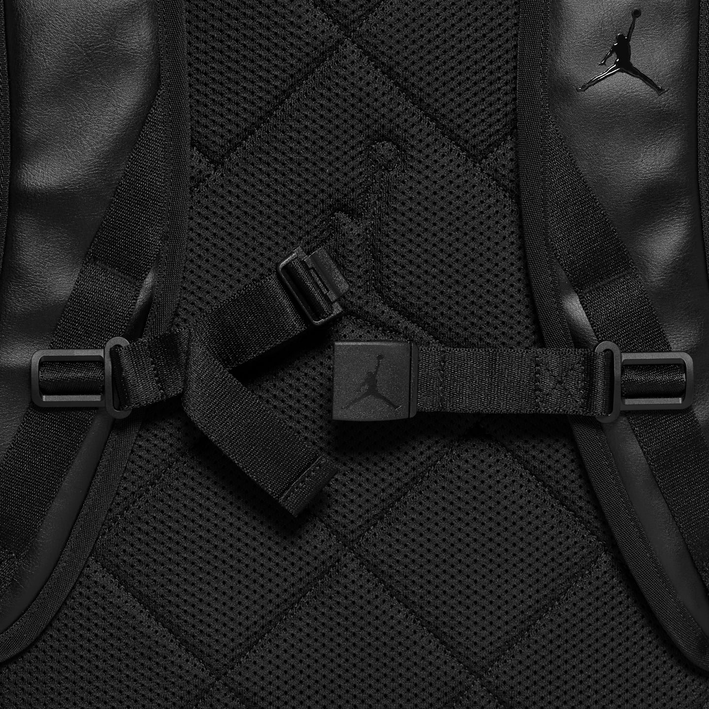 Рюкзак для бейсбольных бит Jordan Fly Elite, 31 л, цвет: Чёрный / Серебряный — фото 8