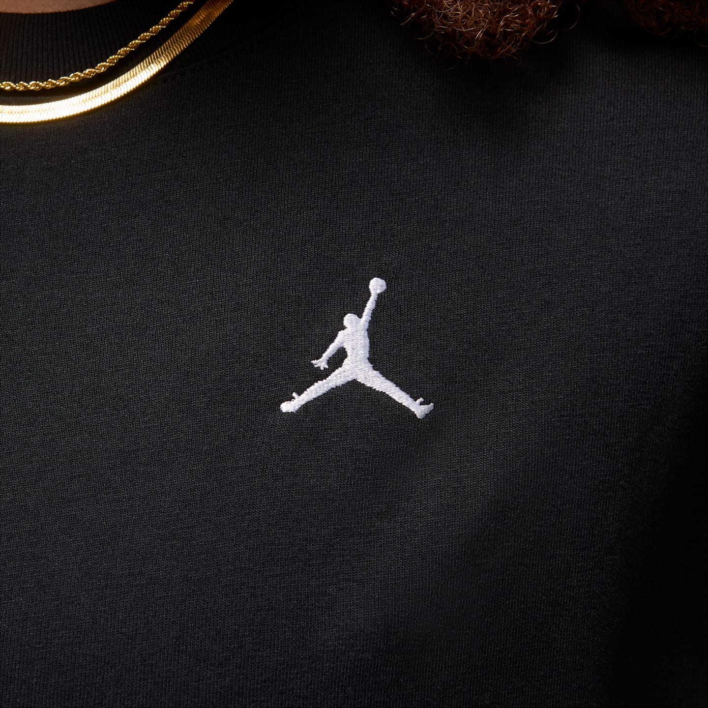 Женский топ Jordan Essentials Top, цвет: Чёрный / Белый — фото 4