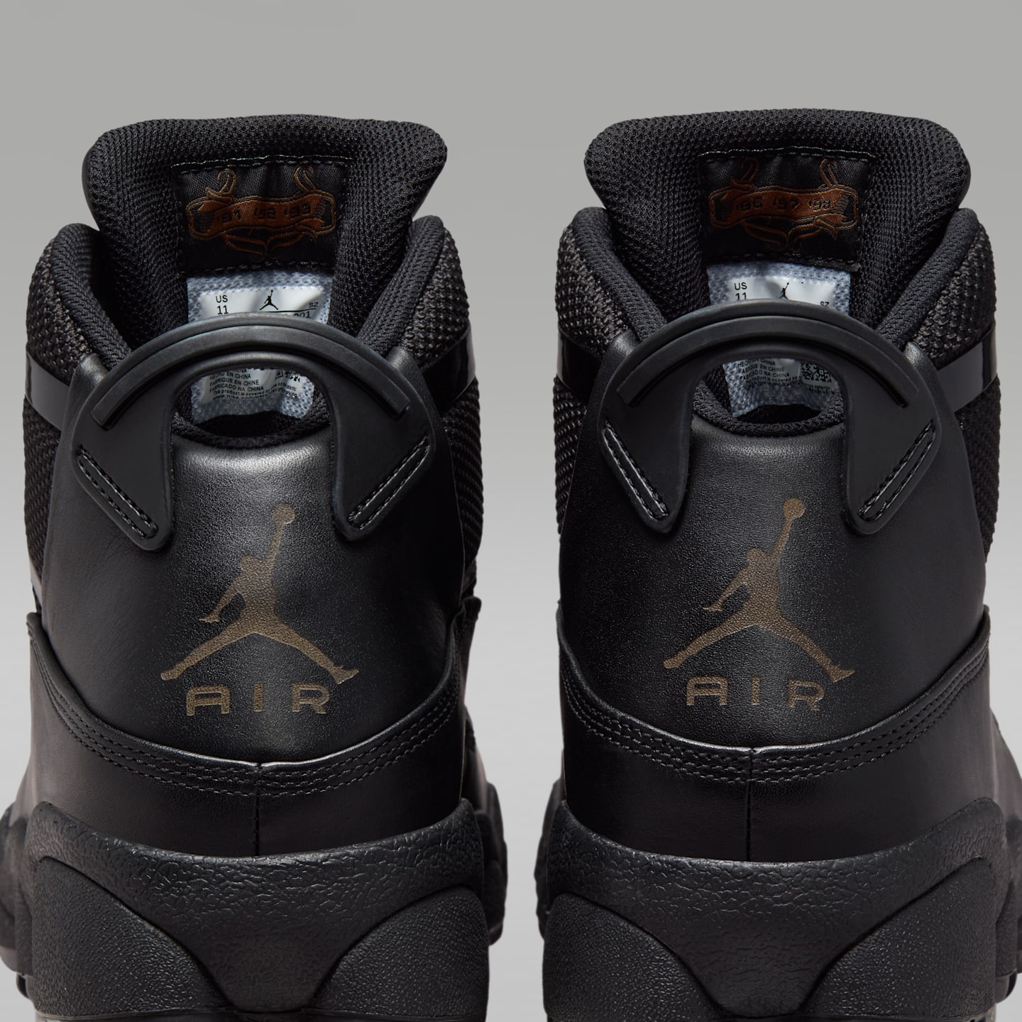 Мужские украшения Jordan Winterized 6 Rings Shoes, цвет: Чёрный — фото 9