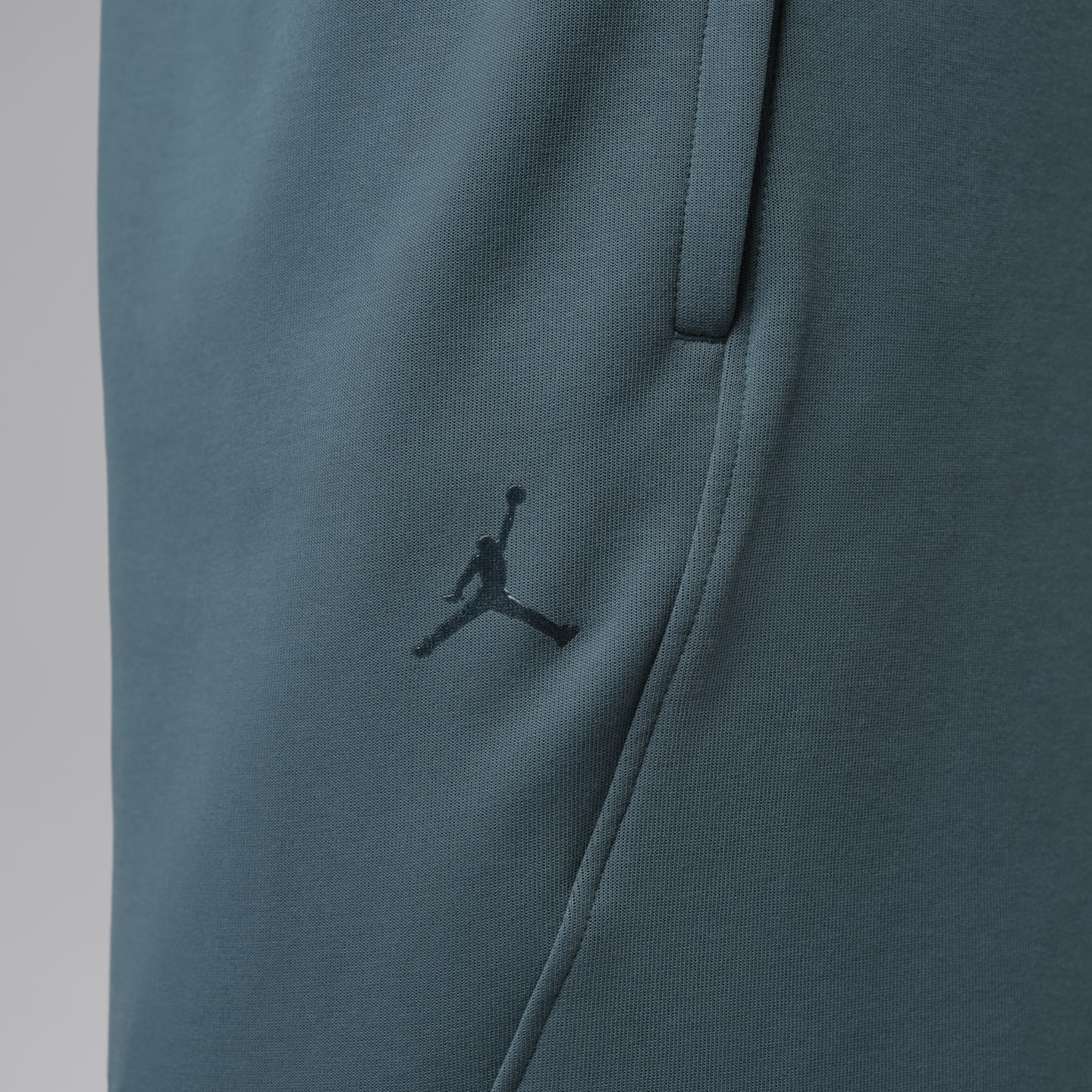 Мужские шорты Jordan Sport Hoop Fleece, цвет: Пепельный зелёный / Прозрачный — фото 6