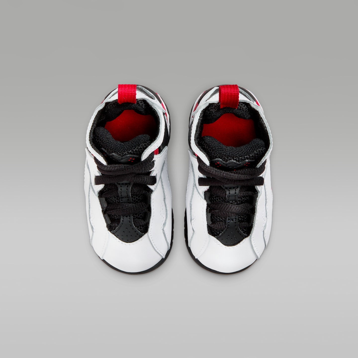 Детские кроссовки Jordan True Flight Baby/Toddler Shoes, цвет: Белый / Красный — фото 4