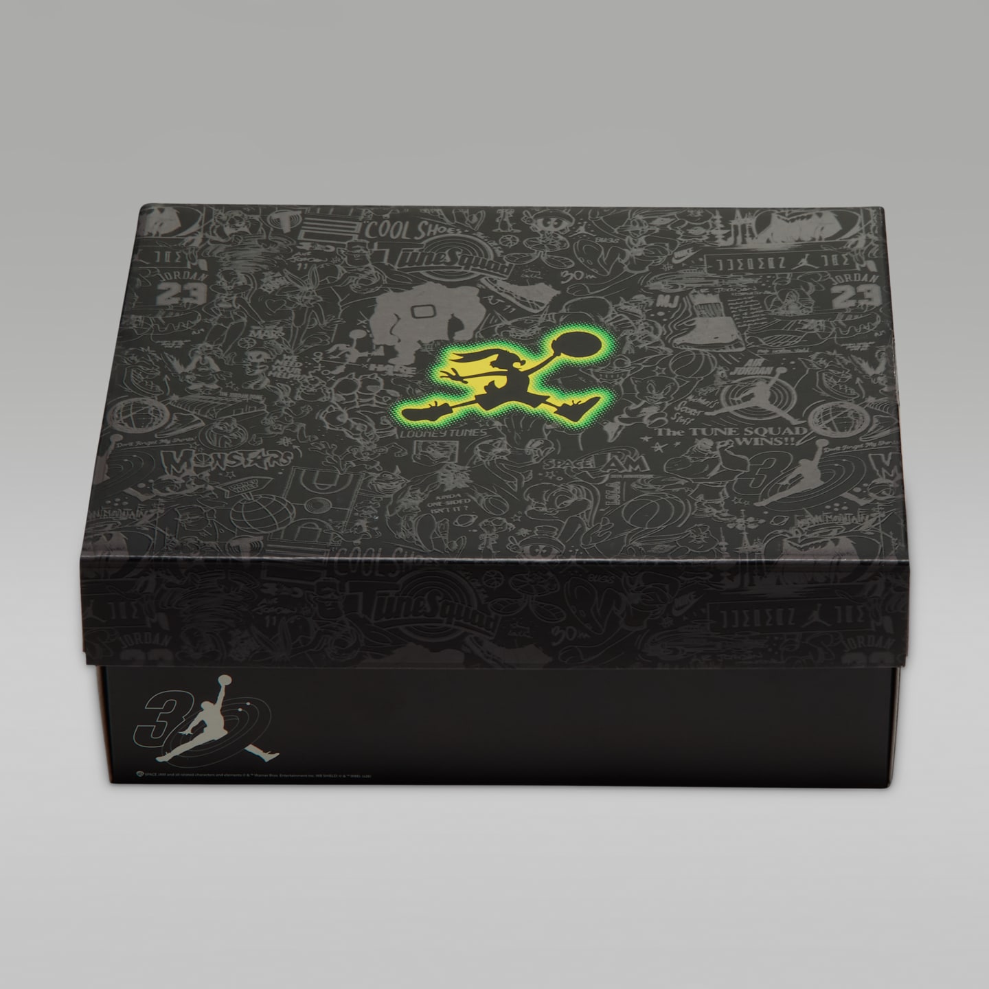 Мужские кроссовки Jordan Triangle "Space Jam" Basketball, цвет: Серый / Чёрный — фото 9