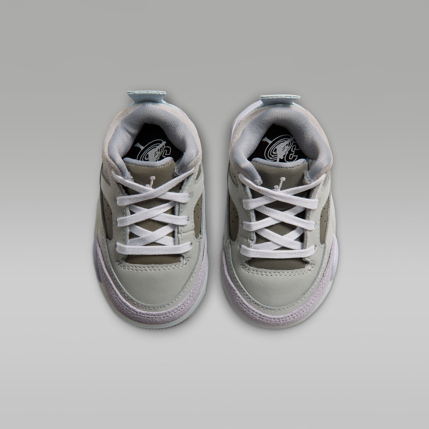 Детские кроссовки Jordan Son of Mars Low "Lunar Tunes" Shoes, цвет: Серый / Белый — фото 4