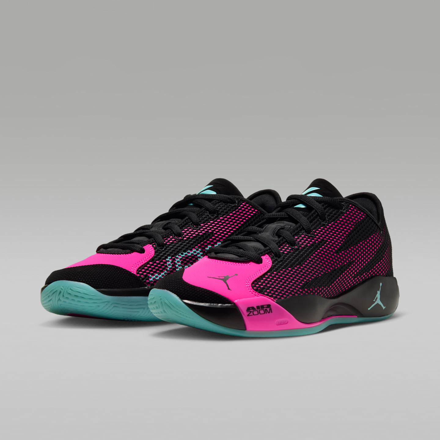 Мужские кроссовки Nike Luka 77 Basketball, цвет: Чёрный / Фуксия — фото 5