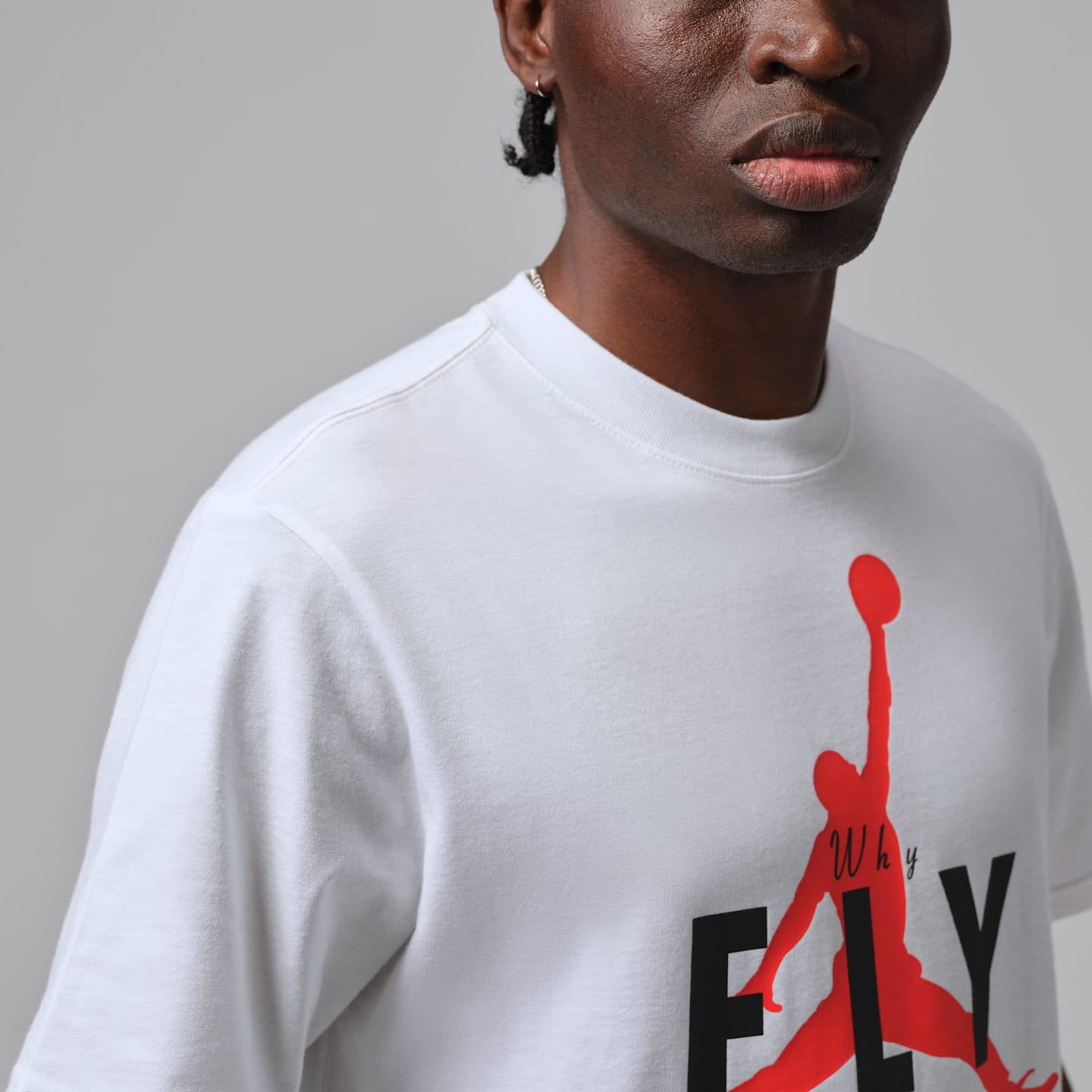 Мужская футболка для гольфа Jordan Sport Dri-FIT, цвет: Белый — фото 3