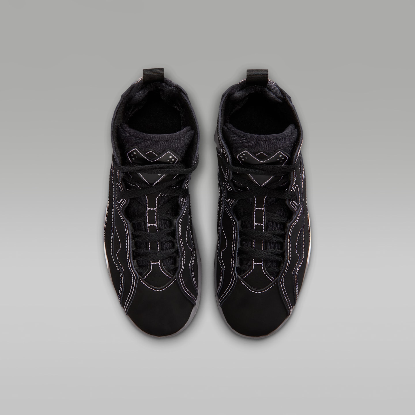 Детские кроссовки Jordan True Flight Little Kids' Shoes, цвет: Чёрный / Графитовый — фото 4