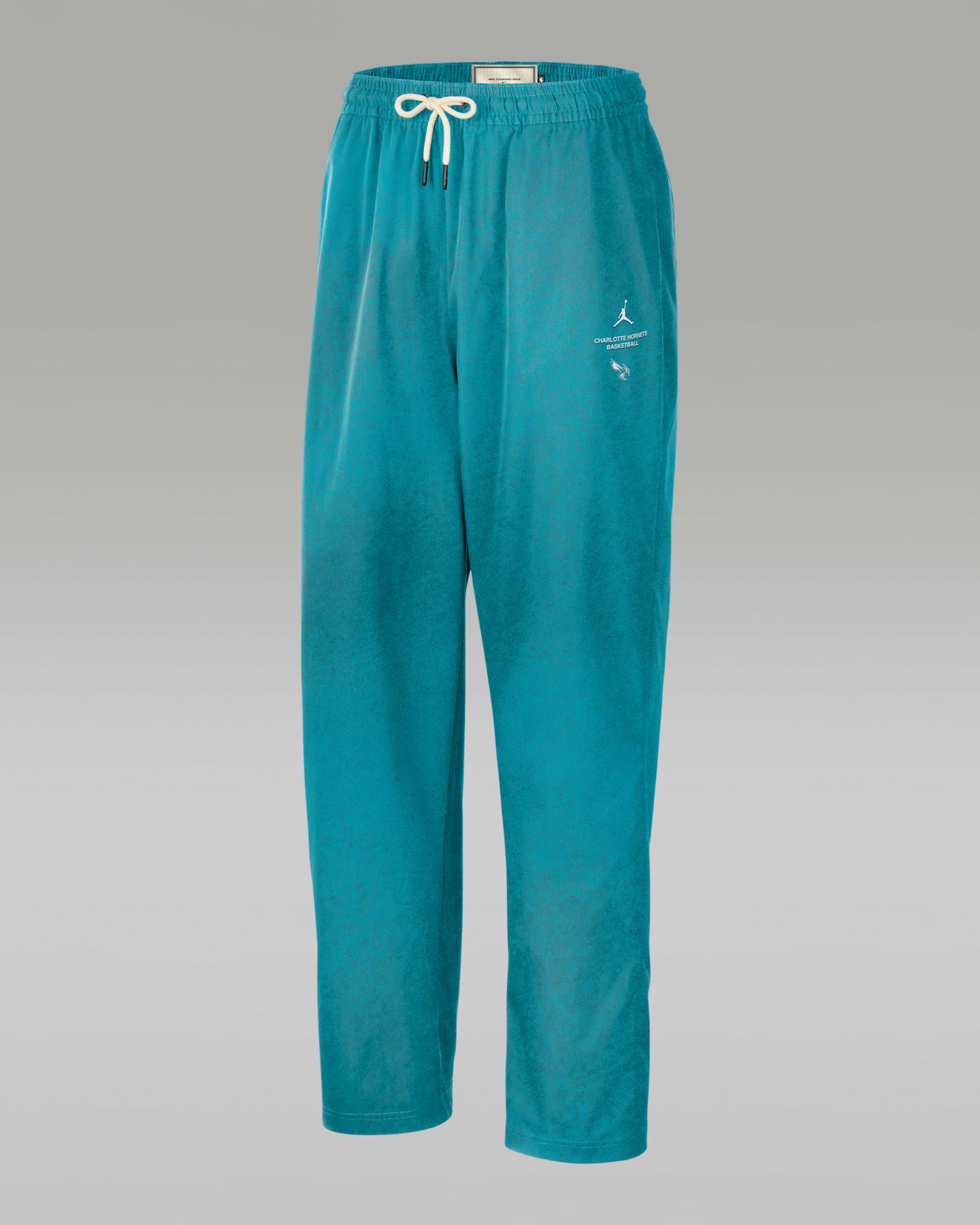 Мужские брюки Nike Charlotte Hornets Standard Issue Woven Basketball, цвет: Бирюзовый / Орхидея — фото 4