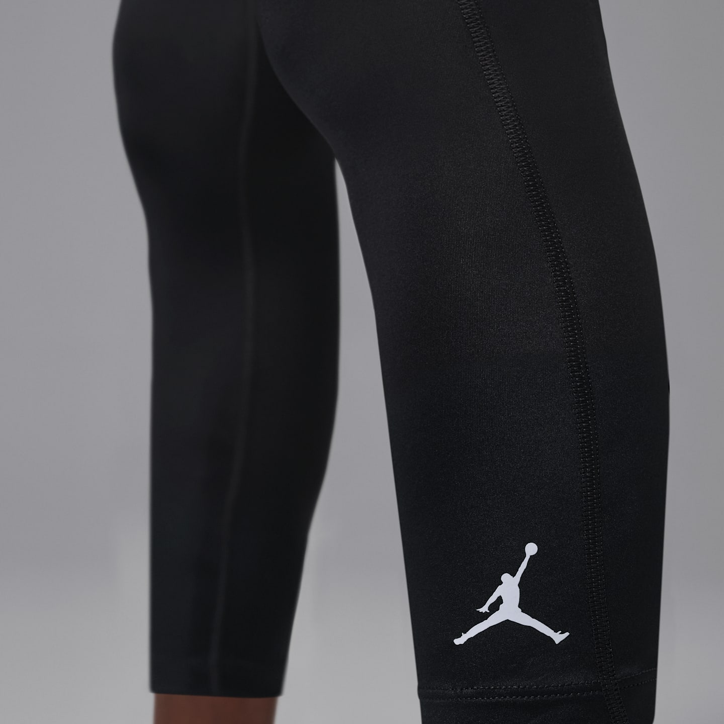 Мужские тайтсы Jordan Sport Essentials Dri-FIT 3/4, цвет: Чёрный — фото 5