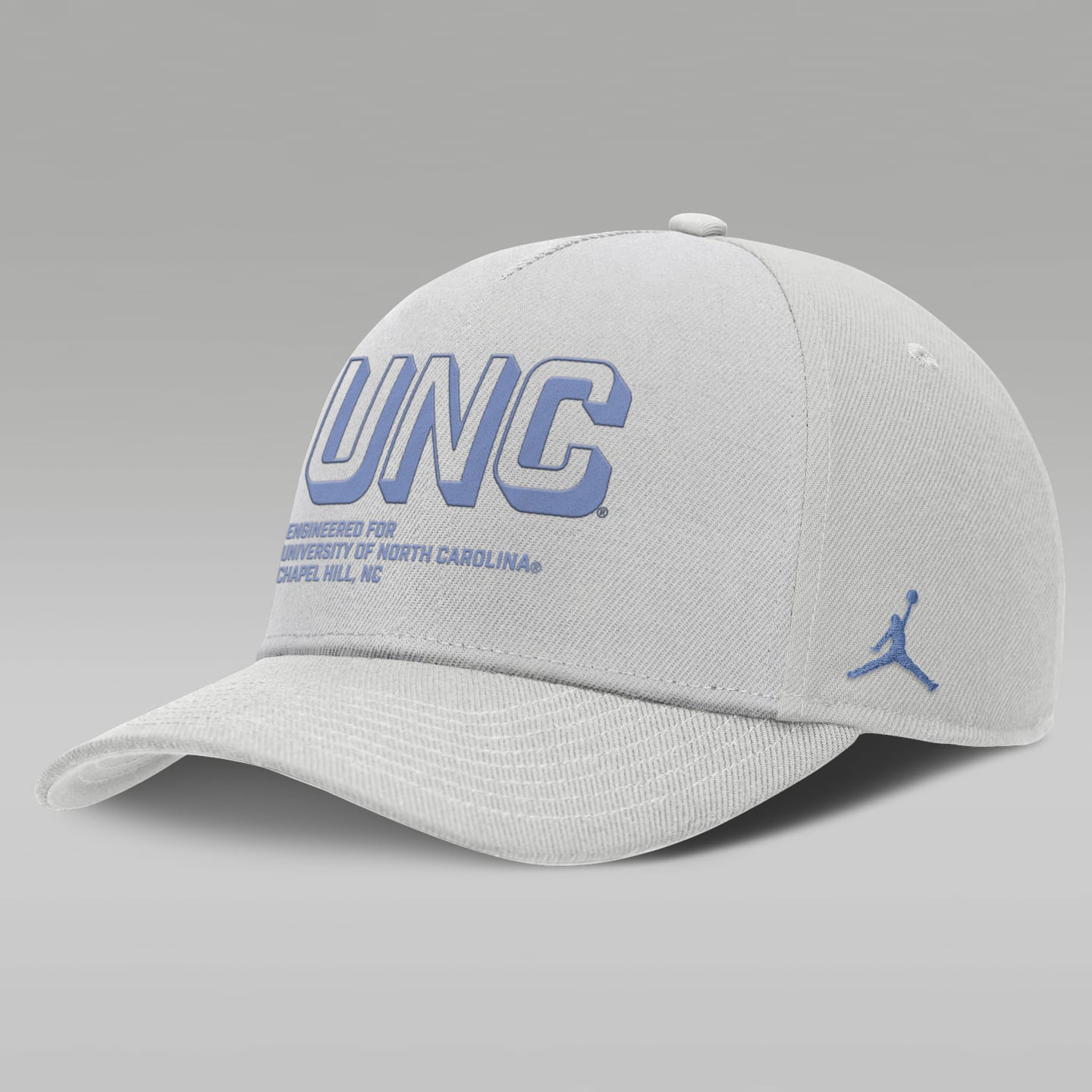 Мужская бейсболка Jordan Brand North Carolina On-Field Primetime Rise регулируемая, цвет: Серый