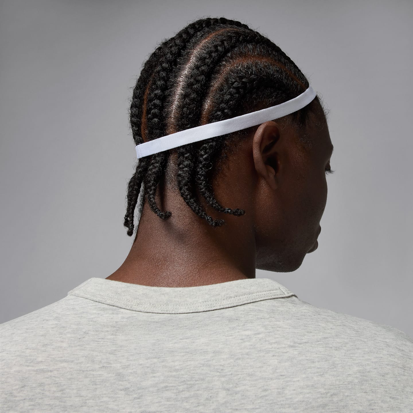 Спортивные повязки на голову Jordan Sport с принтом, набор из 6 шт, цвет: Белый / Чёрный — фото 2