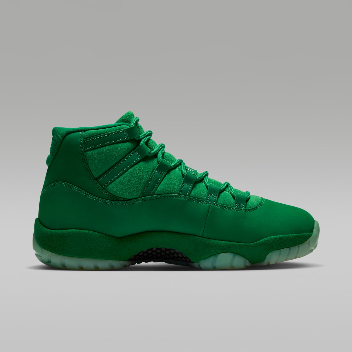 Детские кроссовки Air Jordan 11 Retro "Green Screen", цвет: Разноцветный / Зелёный, вариант 1 — фото 4