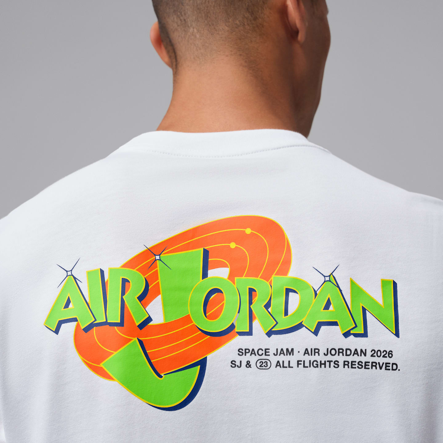 Мужская футболка Jordan Dri-FIT Space Jam Bugs Bunny Golf T-Shirt, цвет: Белый — фото 6