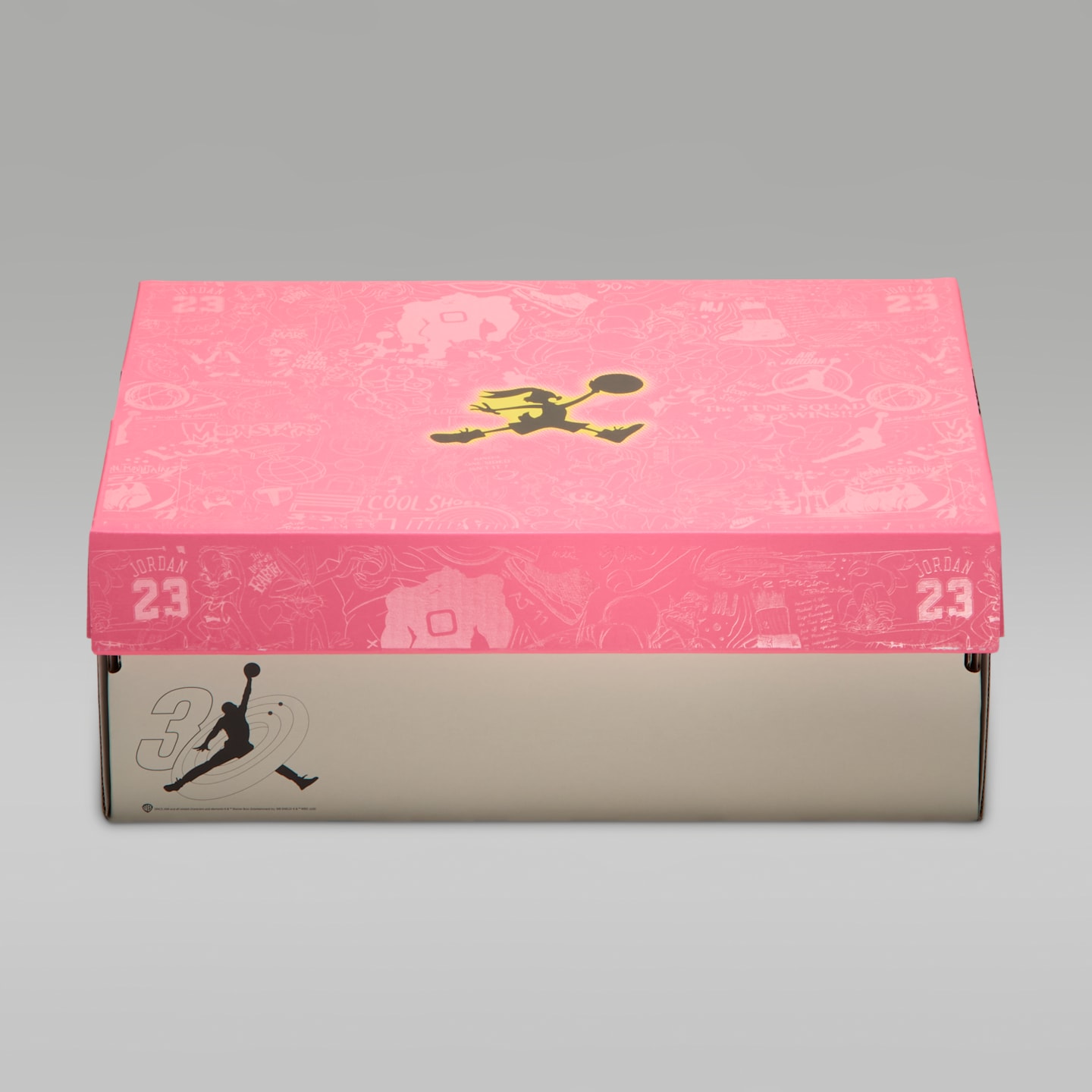 Женские кроссовки Air Jordan 1 Low SE "Lola Bunny" Shoes, цвет: Белый / Розовый — фото 11
