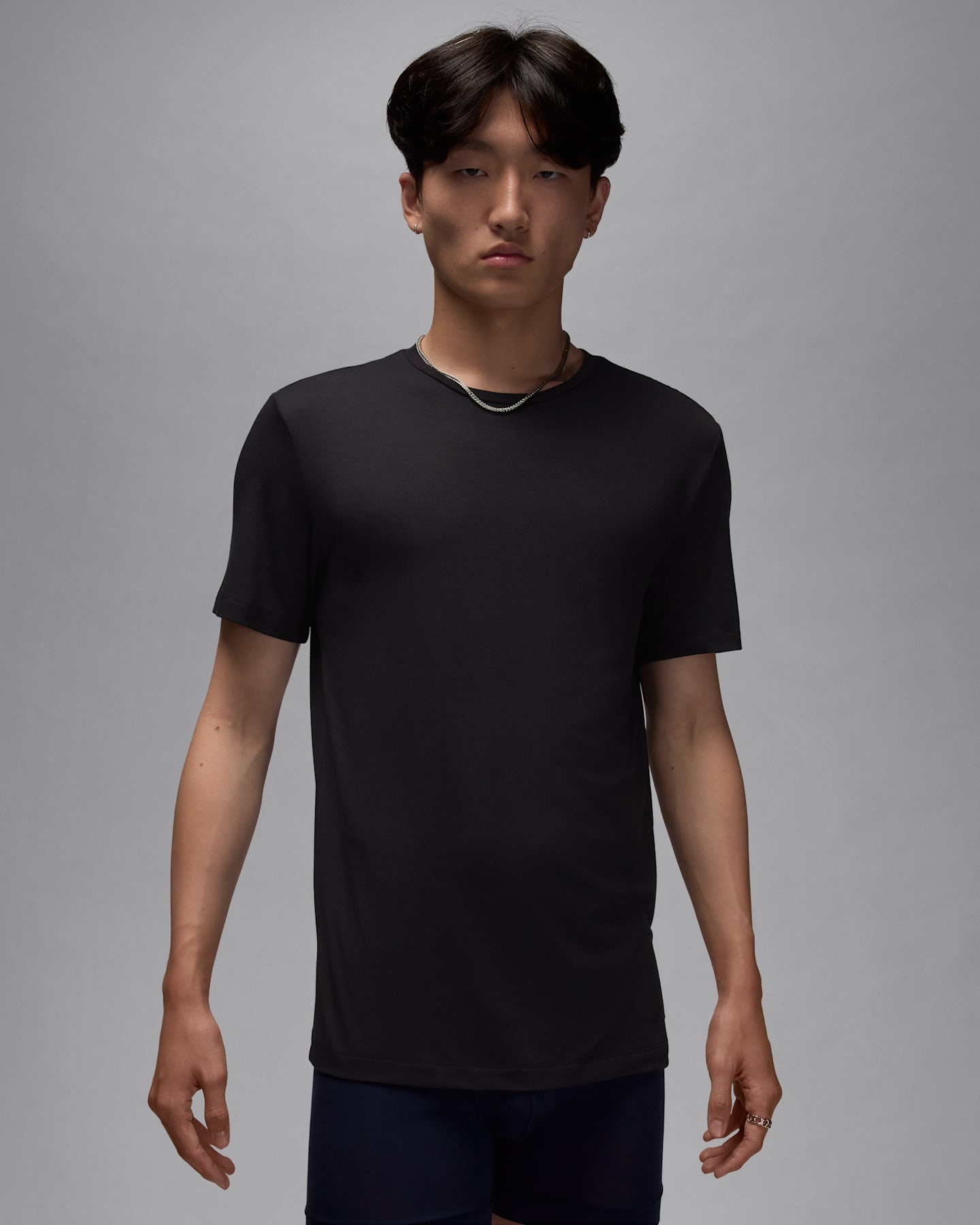 Мужские топы Jordan Modal Undershirt (2-Pack), цвет: Чёрный — фото 7