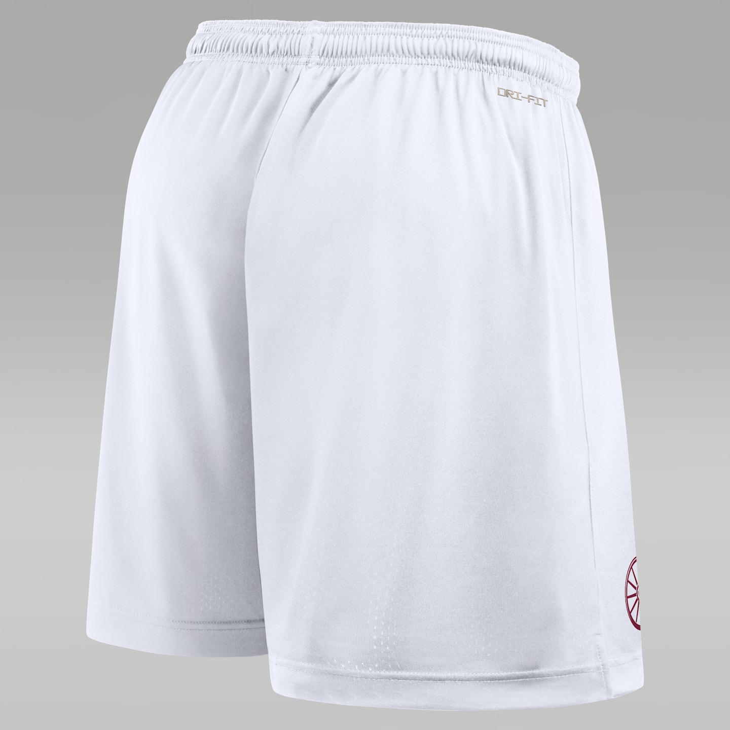 Мужские двусторонние шорты Jordan Brand Oklahoma Courtside Dri-FIT, цвет: Малиновый / Белый — фото 4