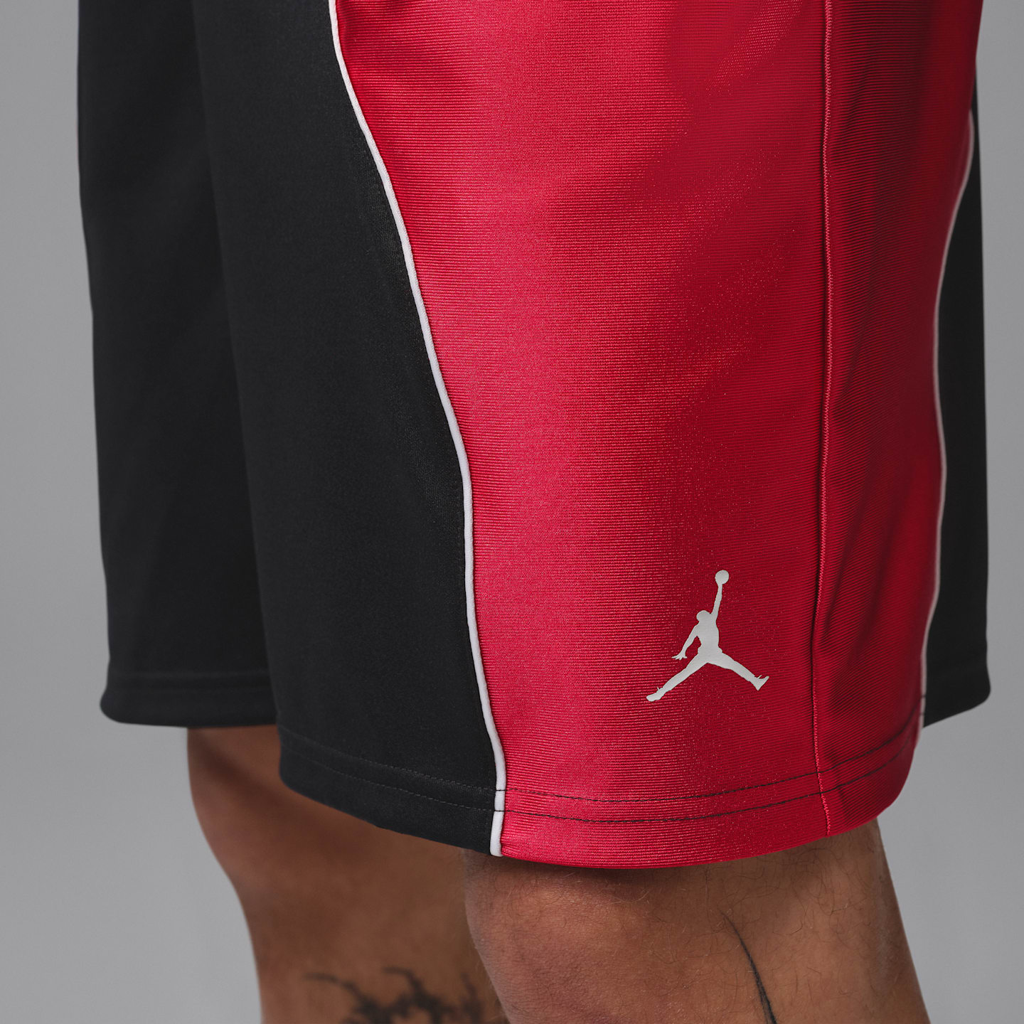 Мужские шорты Jordan Sport Dri-FIT Y2K 9, цвет: Чёрный / Белый — фото 6